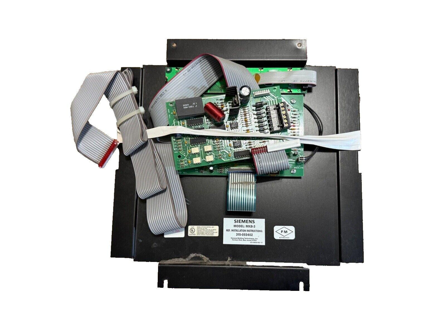Siemens MKB-3 + ANN-1 500-893506 Fire Alarm Control Panel Annunciator Display