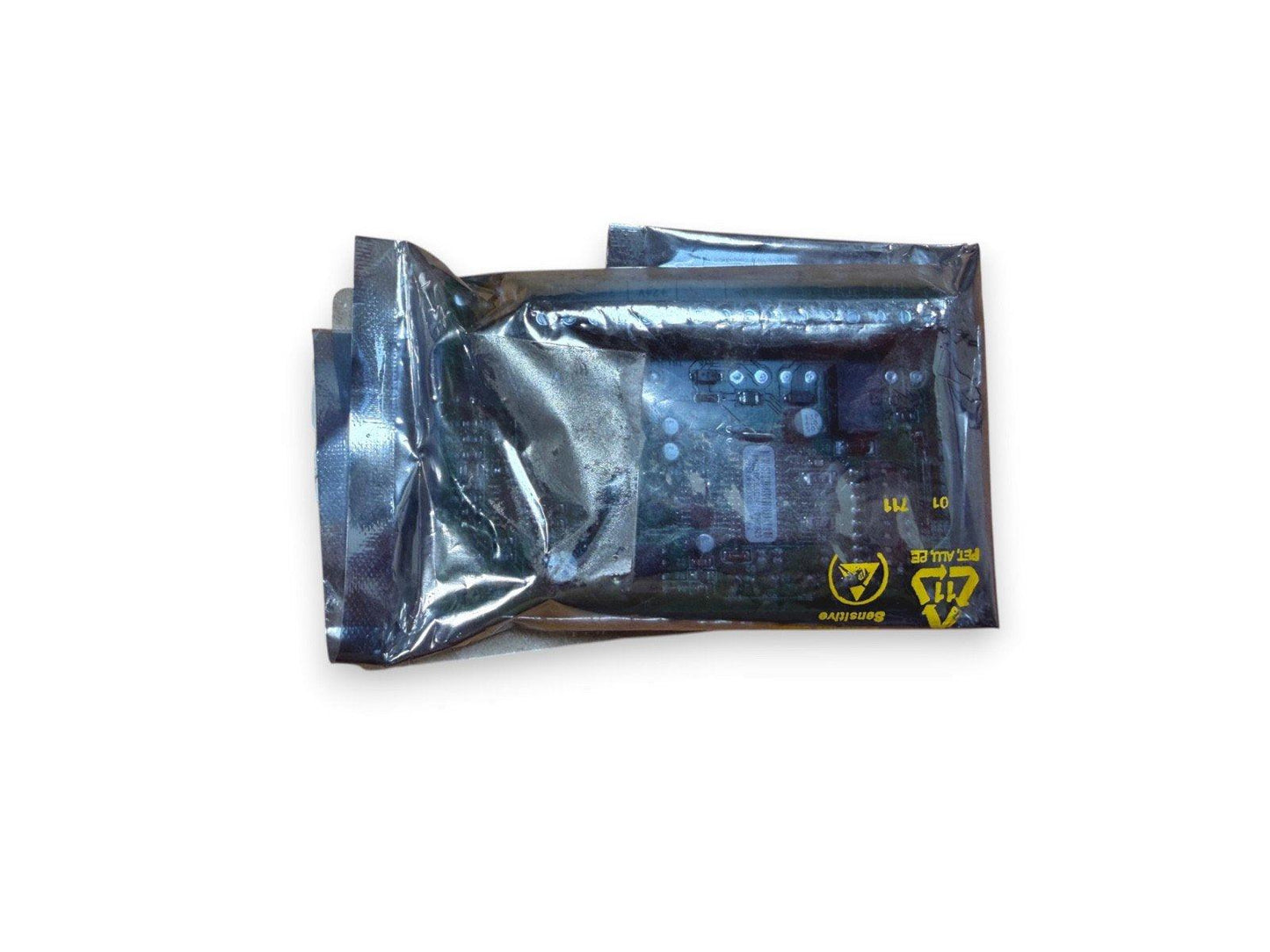 Fire alarm control panel circuit board in anti-static bag, ESD sensitive, PET ALU PE packaging