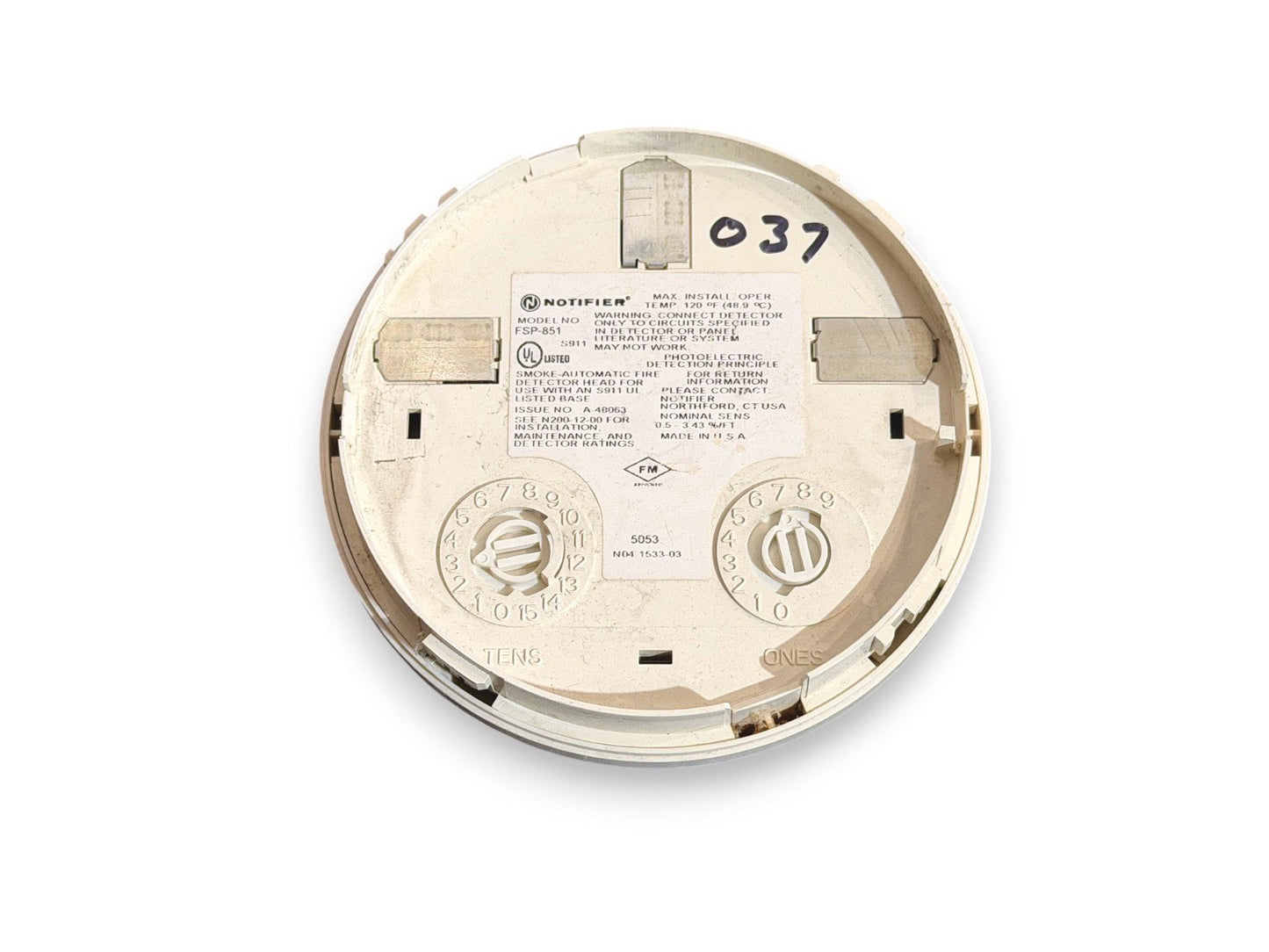NOTIFIER FSP-851 Fire Alarm Smoke Detector Head