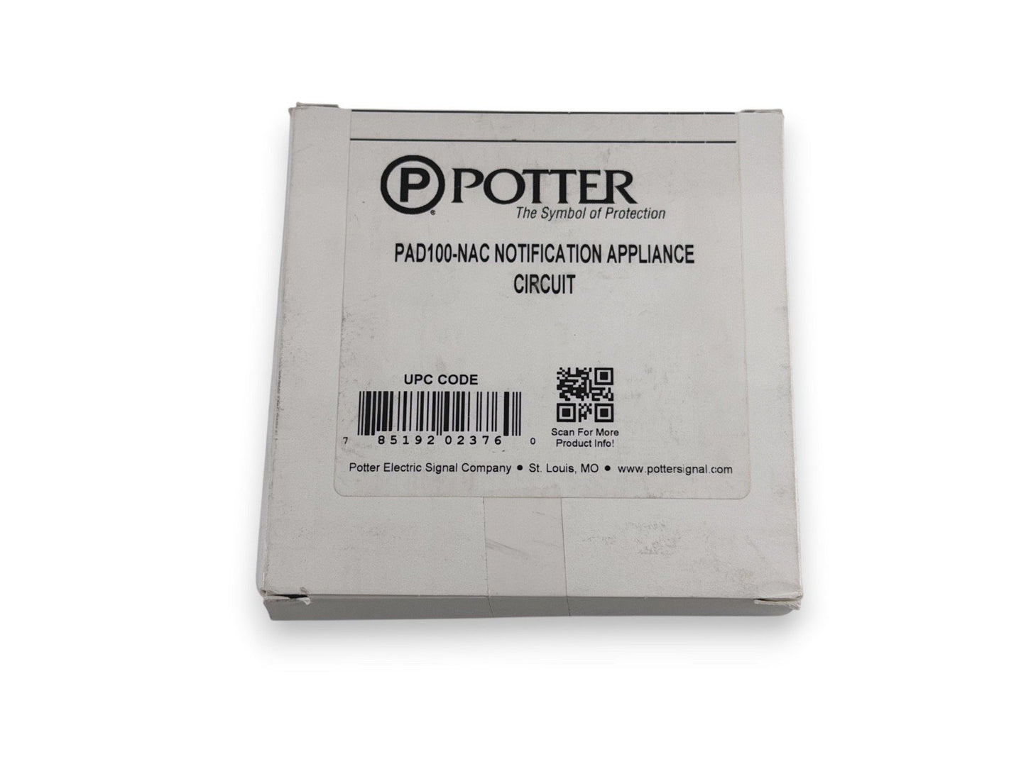 Potter PAD100-NAC Fire Alarm Notification Appliance Circuit Module (NEW IN BOX)