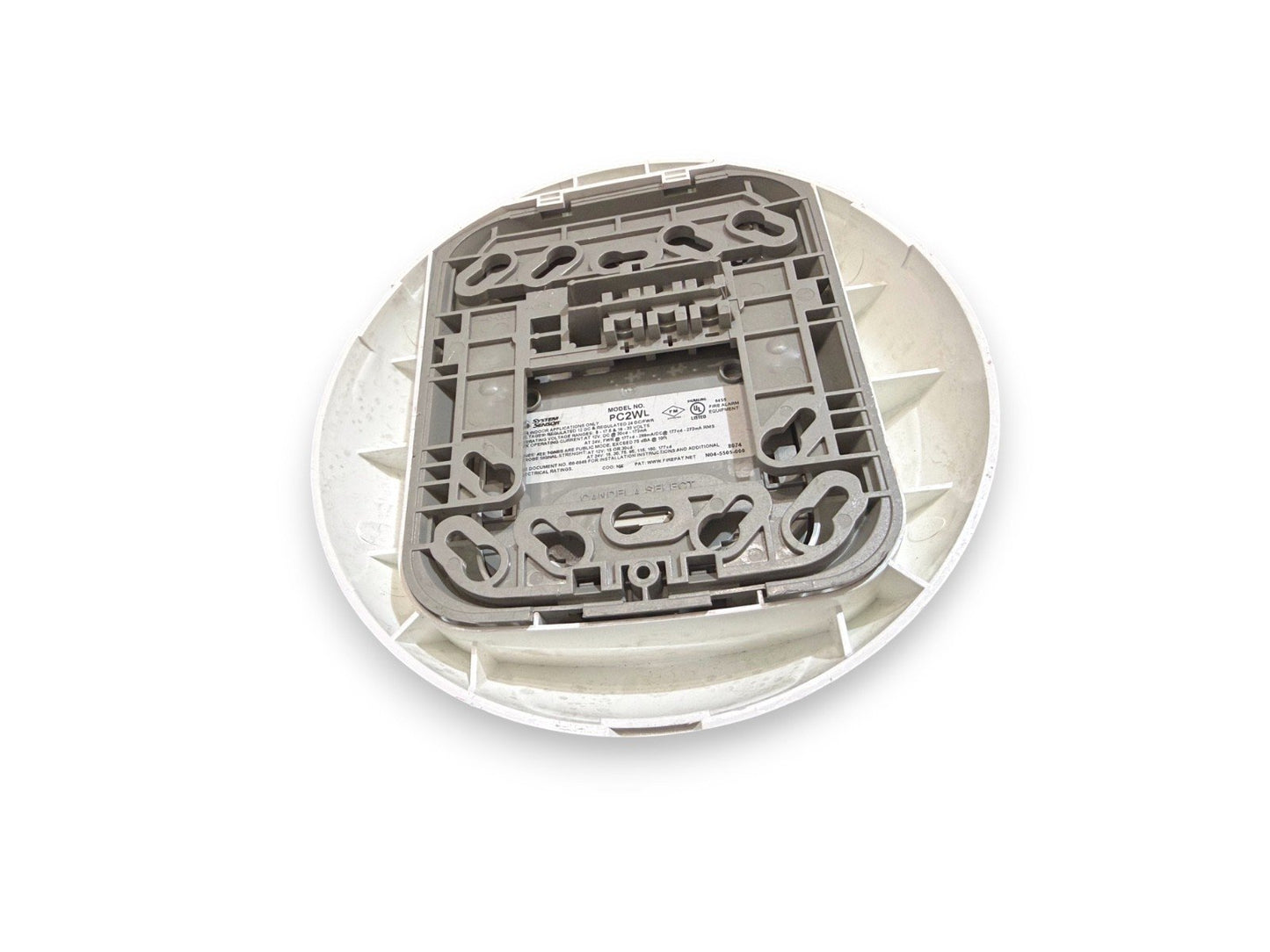 System Sensor PC2WL Fire Alarm Horn Strobe Ceiling White