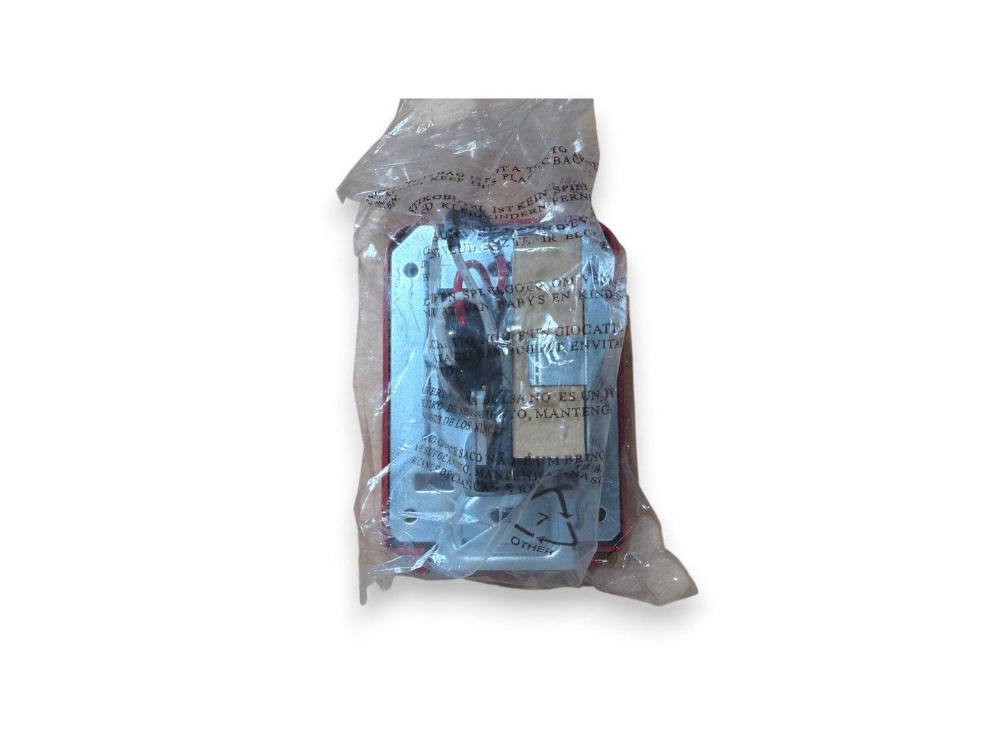 Fire alarm control panel module in plastic packaging, new surplus equipment