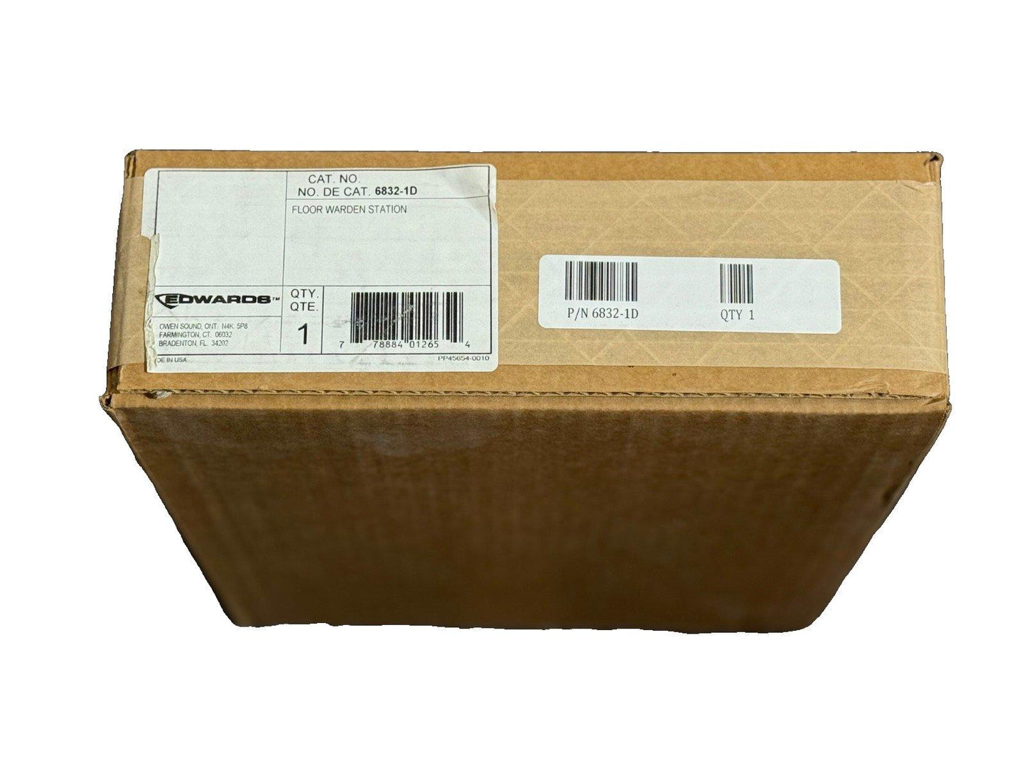 EST Edwards 6832-1D Fire Alarm Floor Warden Station (NEW IN BOX)