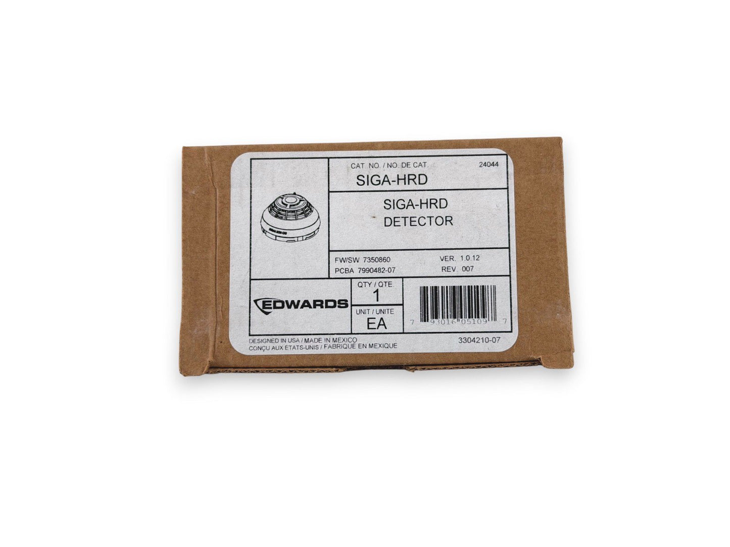 EST Edwards SIGA-HRD Fire Alarm Intelligent Heat Detector (NEW IN BOX)