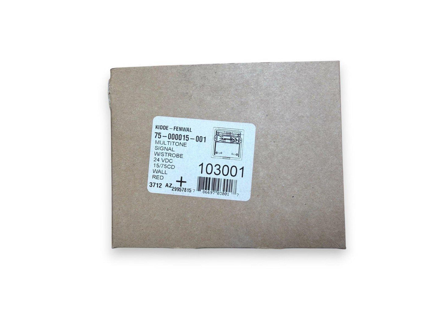 Kidde-Fenwal 75-000015-001 Multitone Signal Strobe Wall Red (NEW IN BOX)