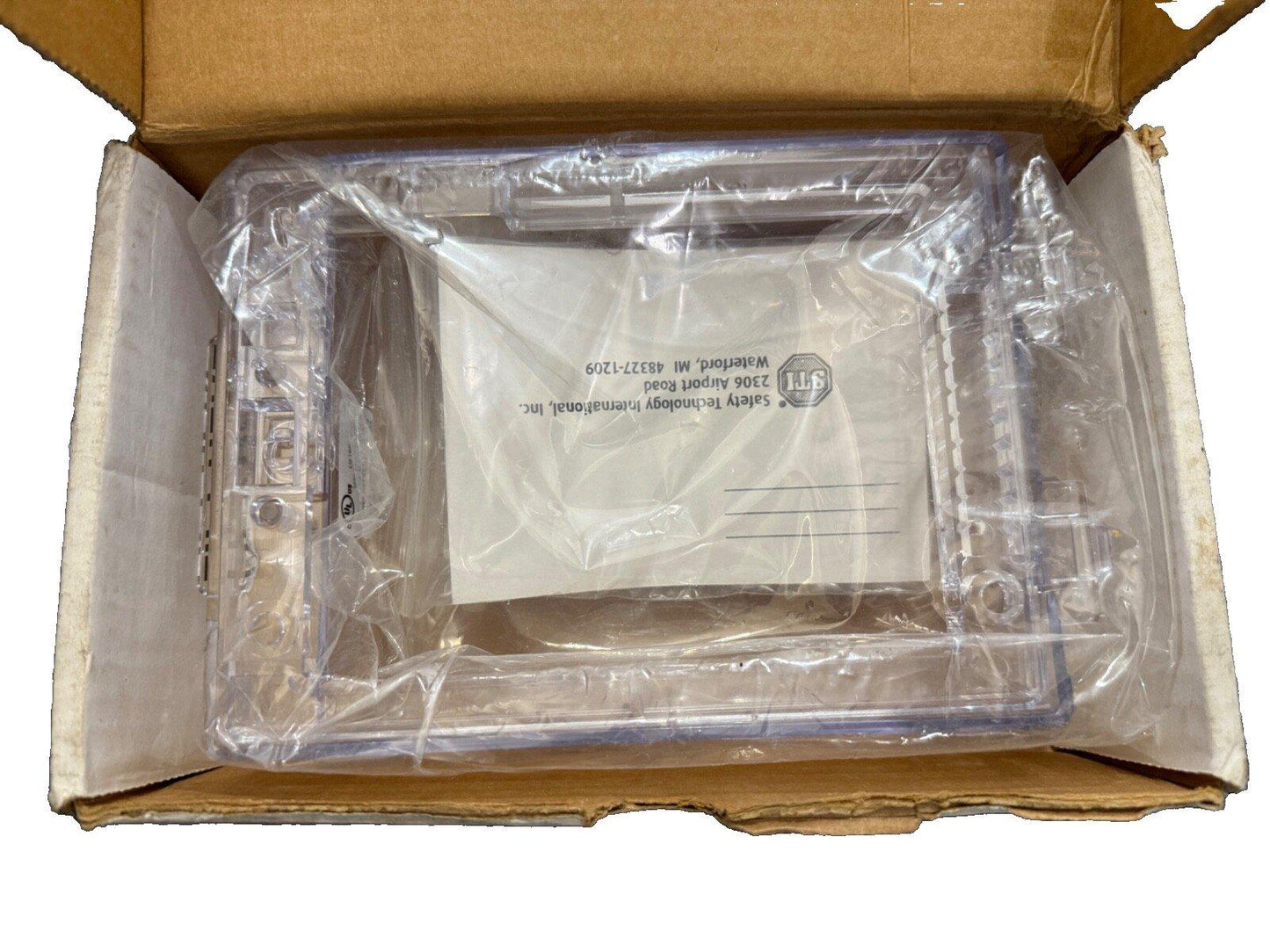 STI STI-6500 Fire Alarm MINI STOPPER without Horn Flush Mount (NEW IN BOX)
