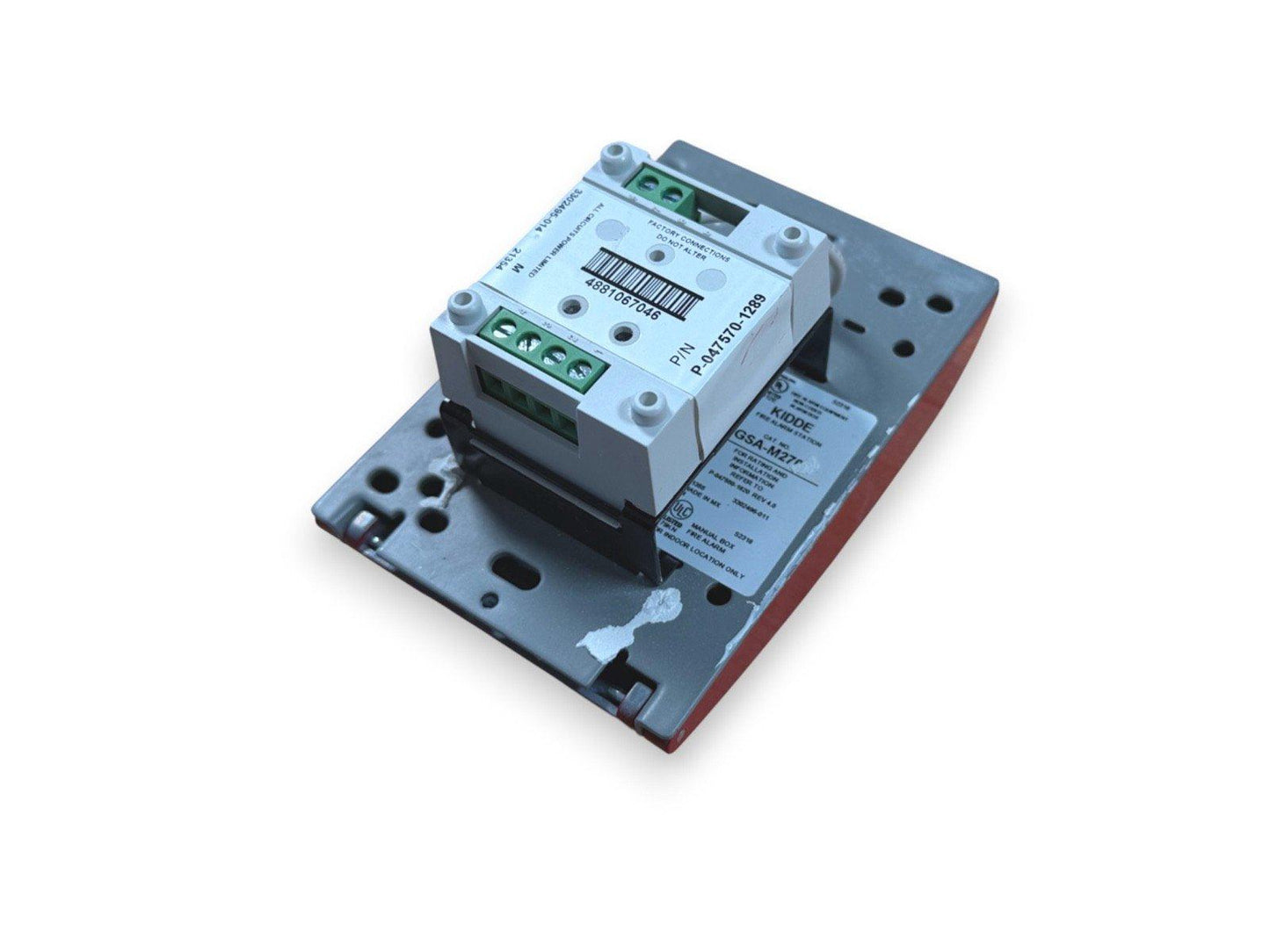 Kidde GSA-M27F fire alarm control module with terminal connections, for commercial fire safety systems