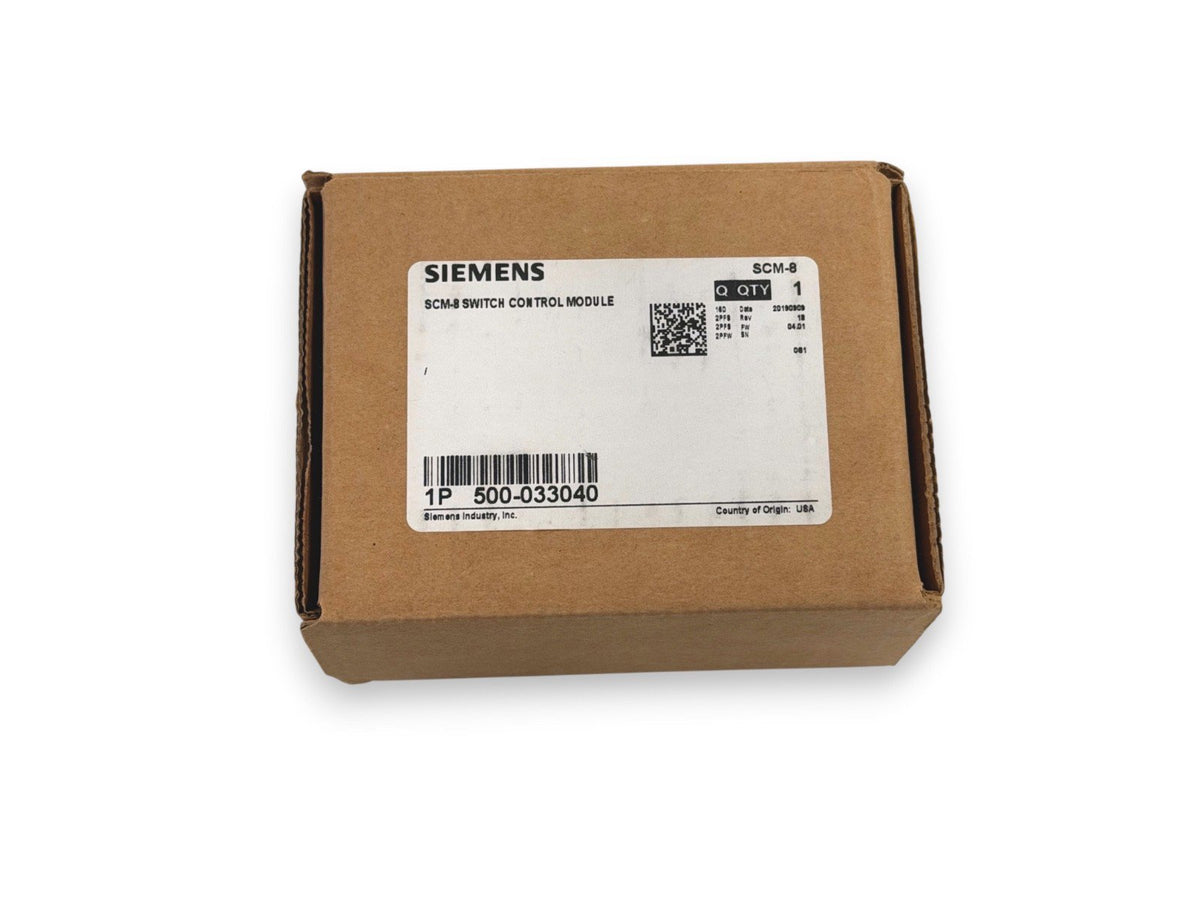 Siemens SCM-8 500-033040 Fire Alarm Switch Control Module (NEW IN BOX)