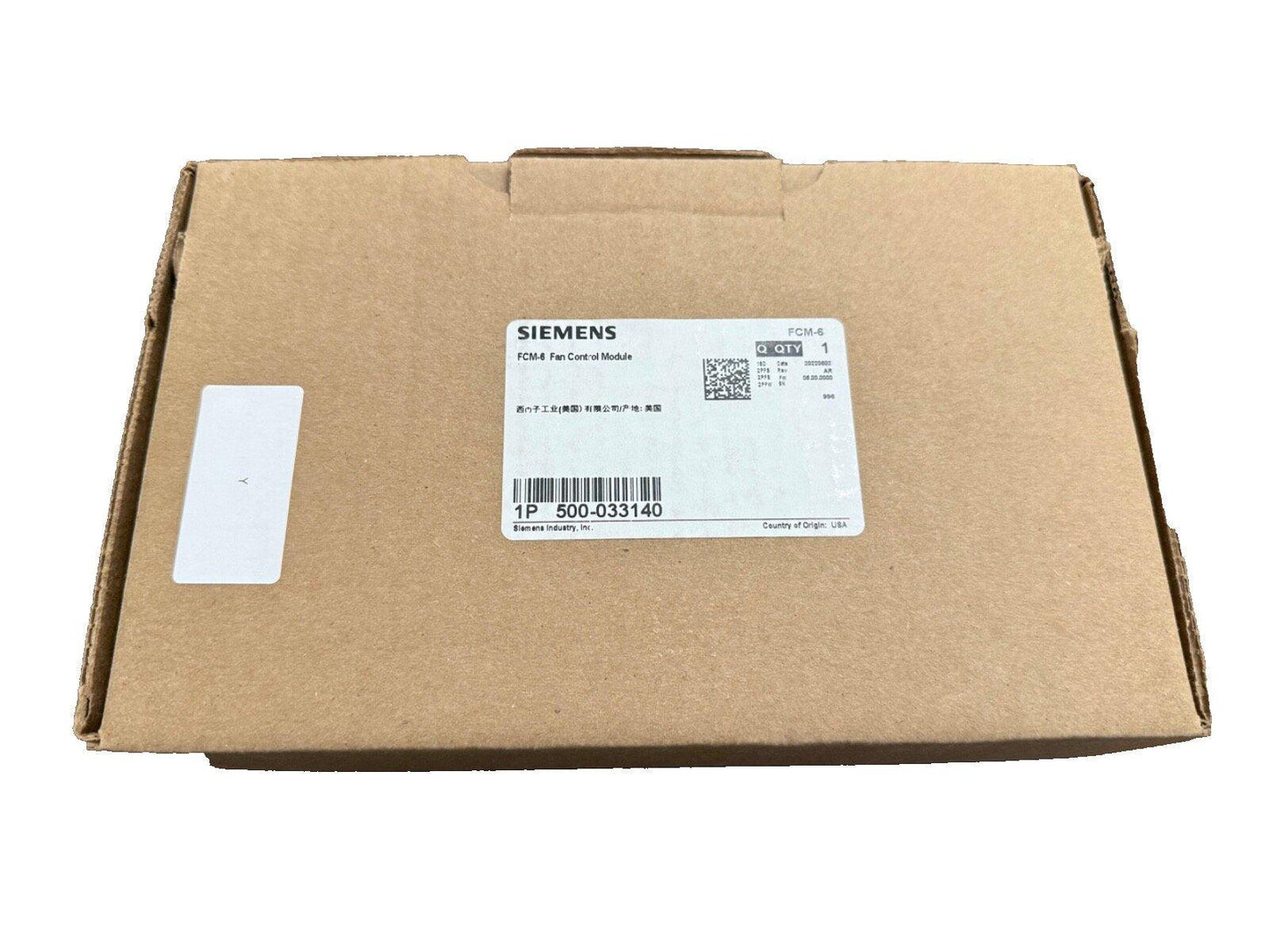 Siemens FCM-6 Fire Alarm Fan Control Module (NEW IN BOX)