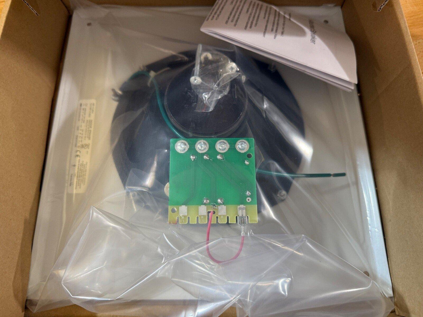 EST Edwards 965-1A-8SW Fire Alarm 8" Speaker White (NEW IN BOX)