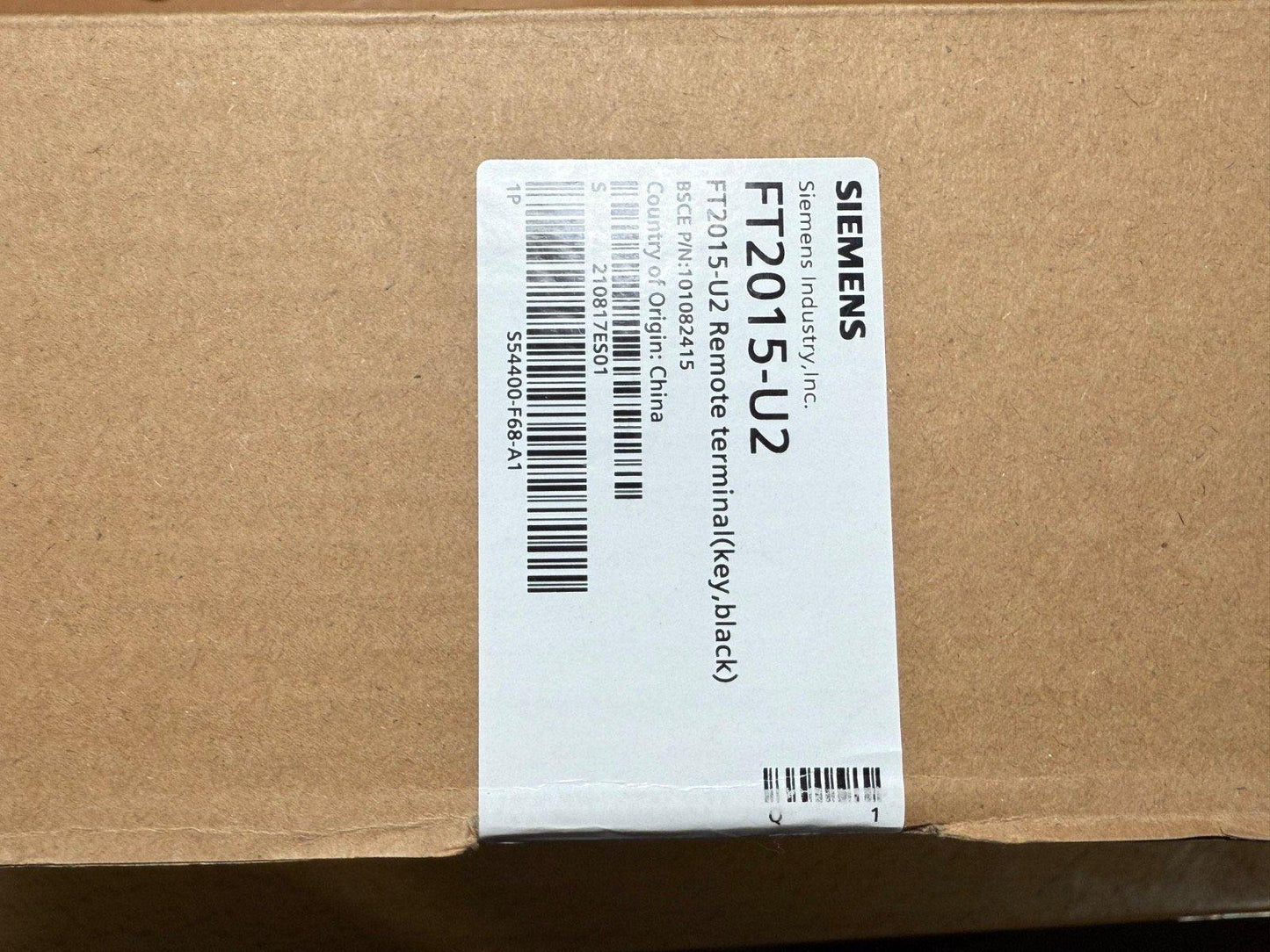Siemens FT2015-U2 S54400-F68-A1 Fire Alarm Remote Terminal (NEW IN BOX)
