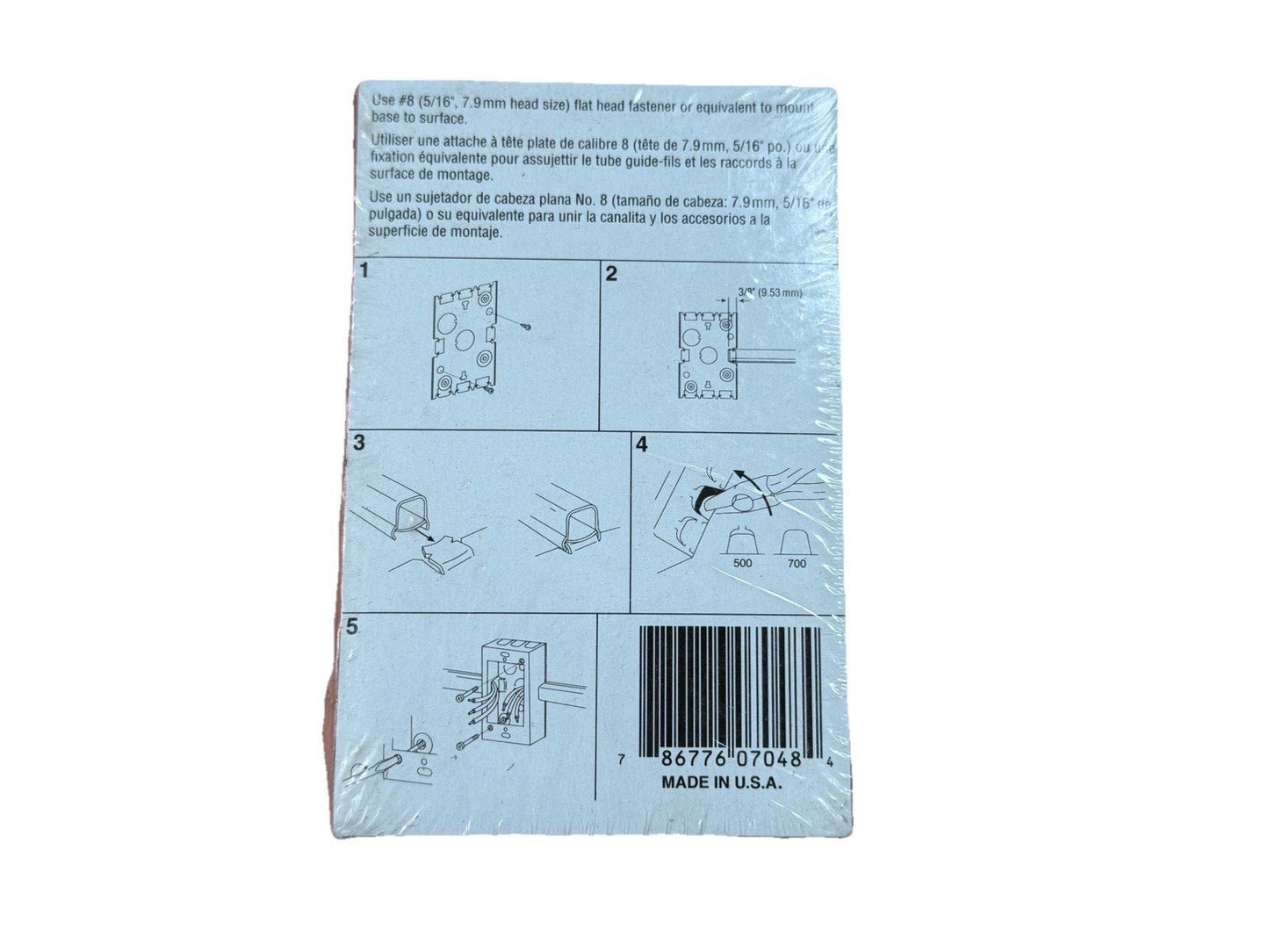 Legrand Wiremold V5744S Deep Switch and Receptacle Box 2 1/4" Deep (NEW IN BOX)