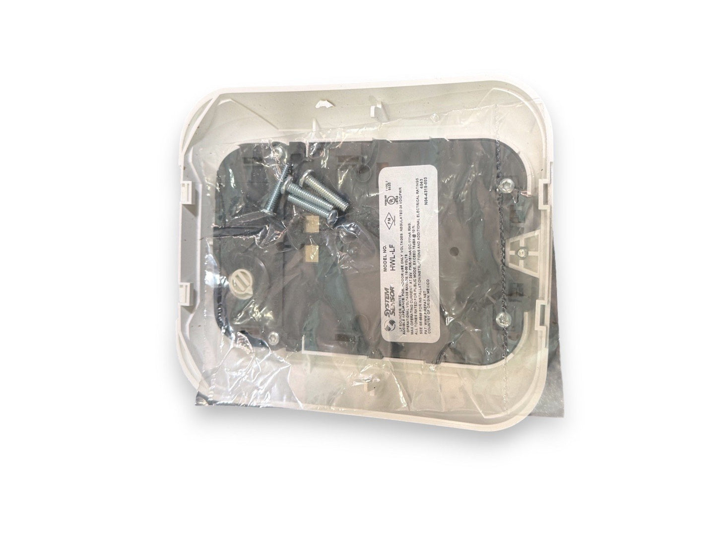 System Sensor HWL-LF Fire Alarm Low-frequency Sounder NO MOUNTING PLATE (NEW)