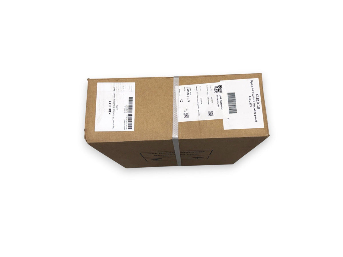 Kentec K1810-13 Sigma A-XT Extinguishant Releasing Panel Red 230V (NEW IN BOX)