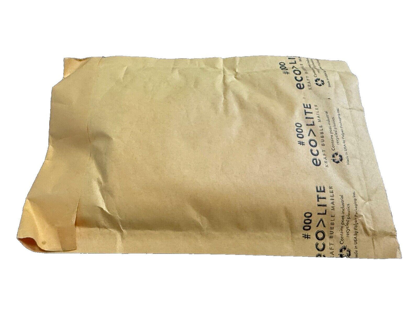 Eco-Lite kraft bubble mailer, recycled packaging for fire alarm equipment shipping
