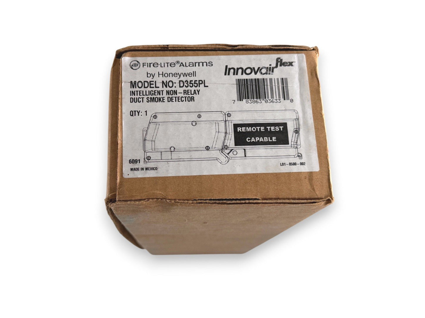 Fire-Lite D355PL Fire Alarm Non-relay Duct Smoke Detector (NEW IN BOX)
