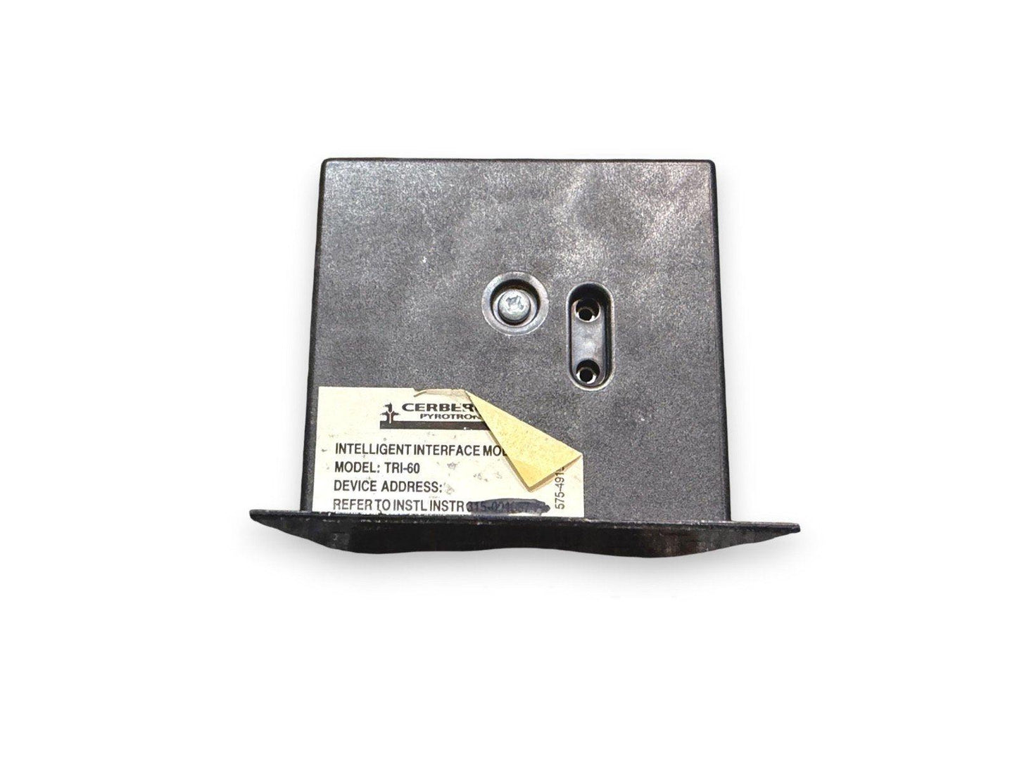 Cerberus Pyrotron TRI-60 intelligent interface module for fire alarm systems, used equipment