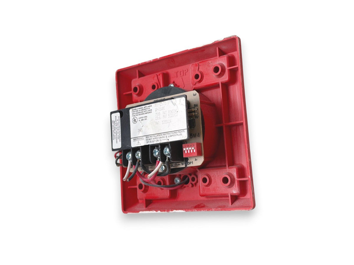 Siemens MTS-15/75 Fire Alarm Horn Strobe Wall Red