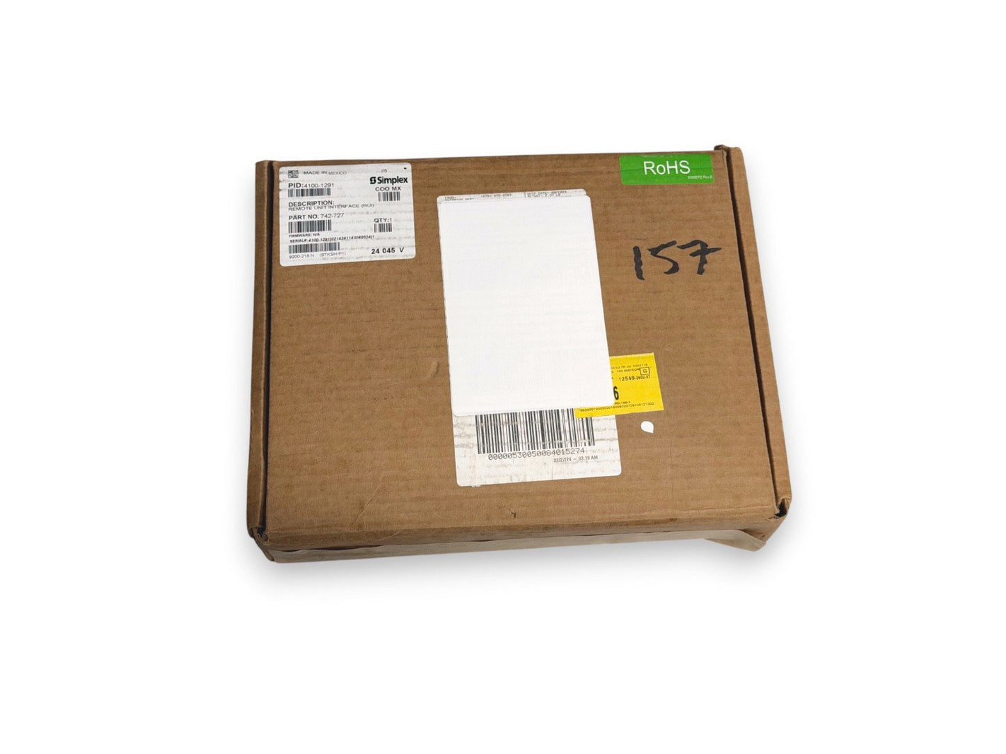 Simplex 4100-1291 Remote Unit Interface RUI (NEW IN BOX)