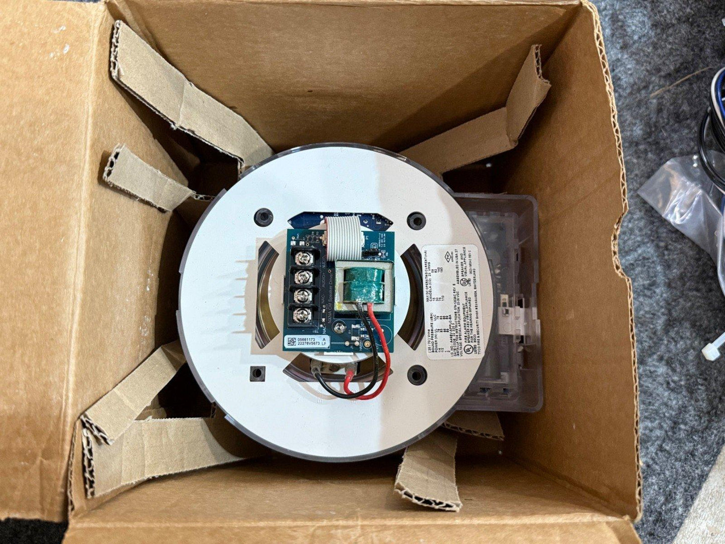 Autocall A49SV-APPLC-BA Fire Alarm Speaker Visual Ceiling (NEW)