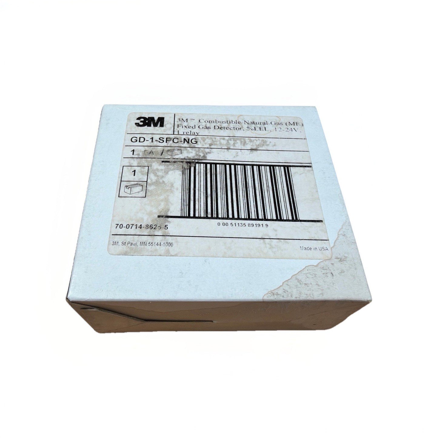 3M GD-1-SPC-NG Combustible Natural Gas Fixed Gas Detector (NEW IN BOX)