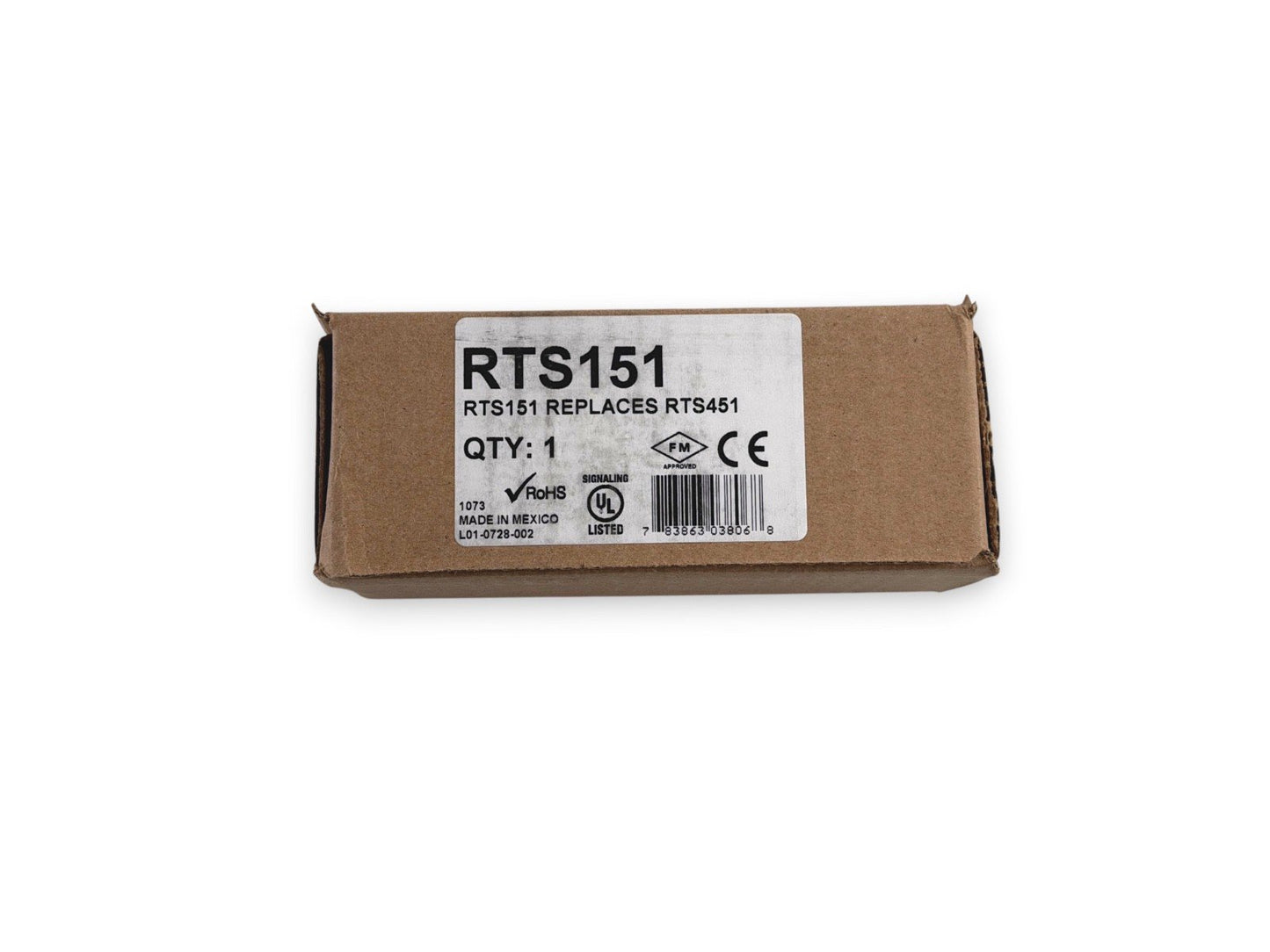System Sensor RTS151 Fire Alarm Remote Test Station (NEW IN BOX)