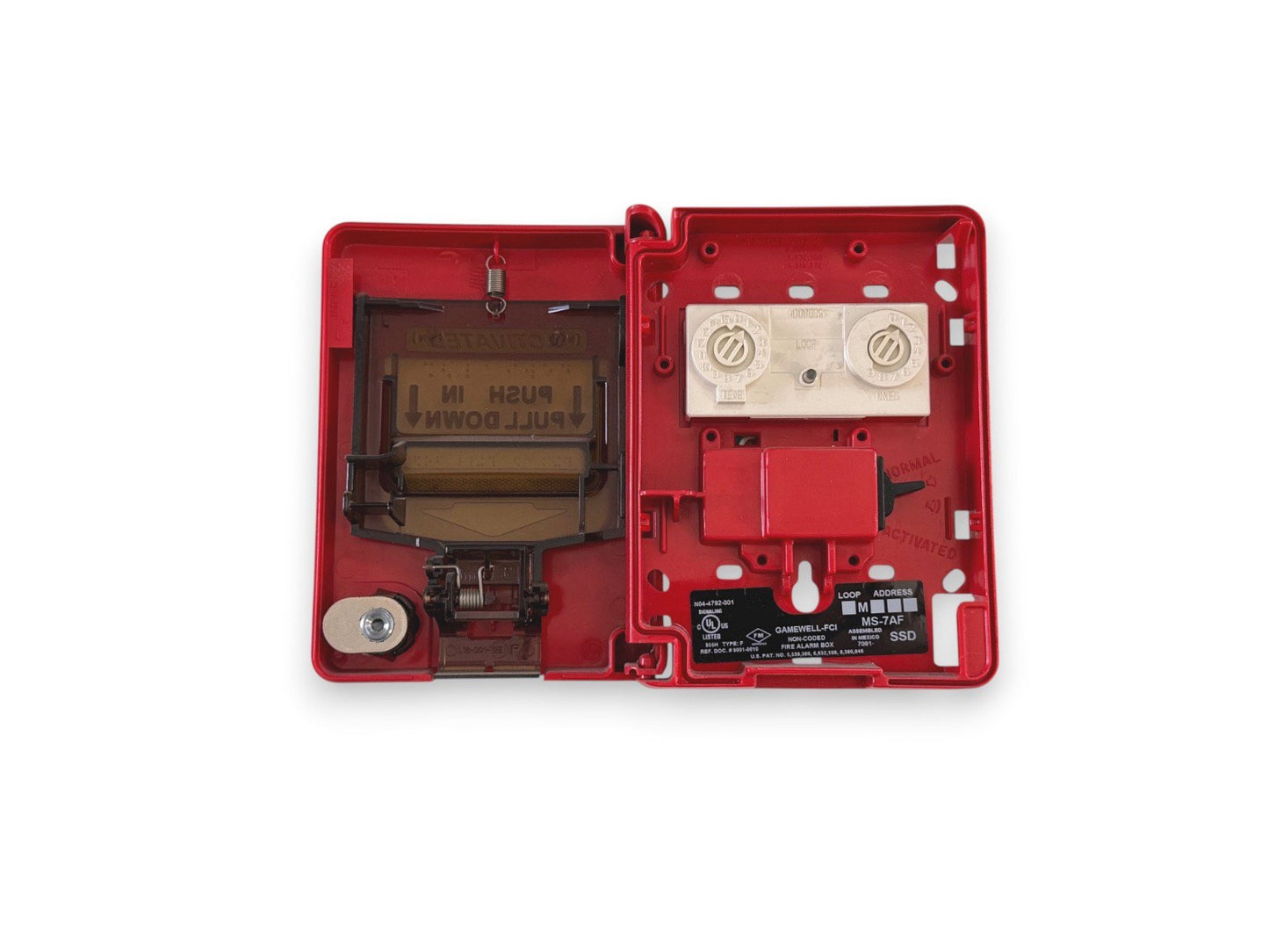 Gamewell-FCI MS-7AF Fire Alarm Pull Station