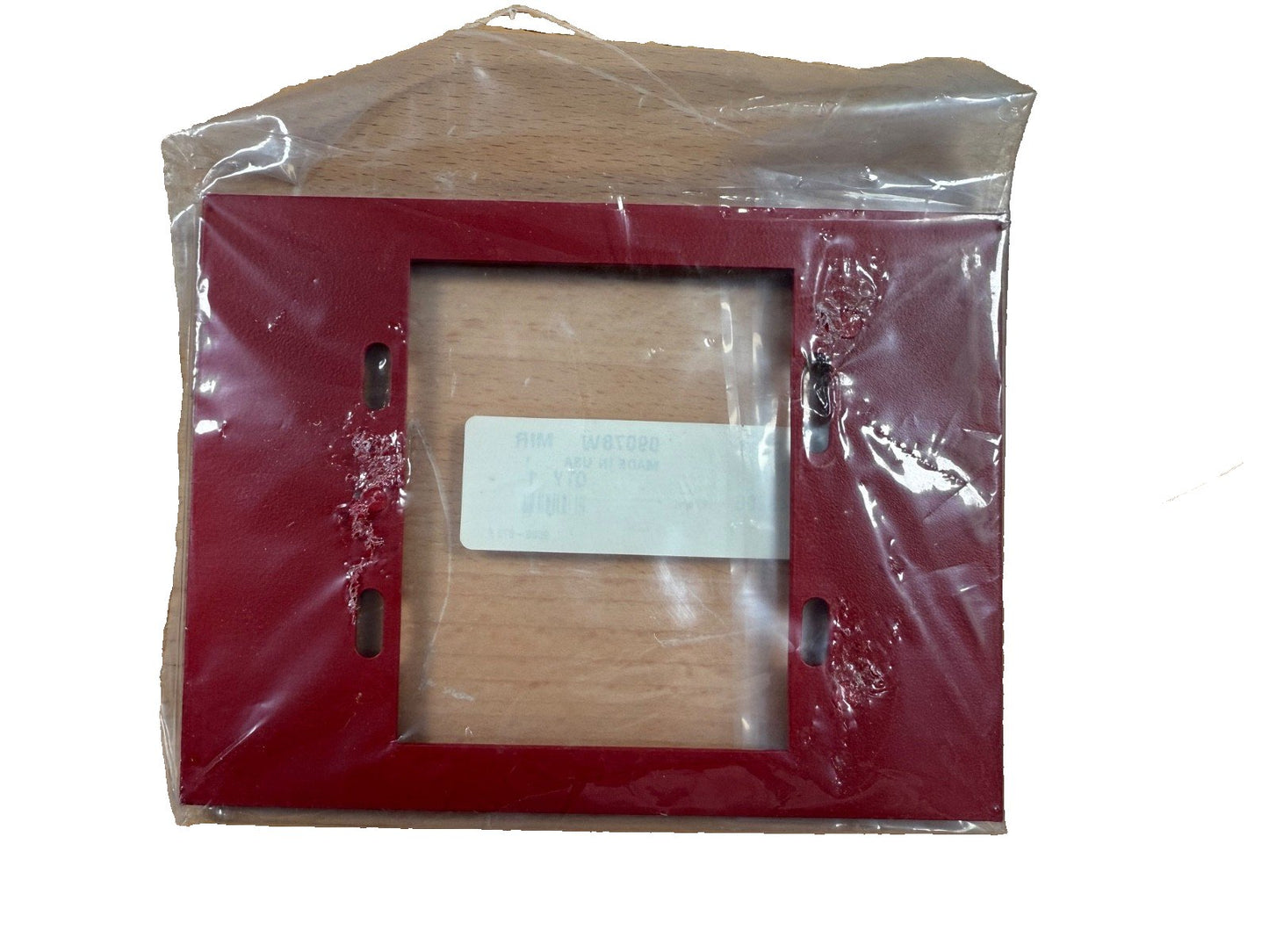Simplex 2099-9813 Fire Alarm Red Semi-flush Trim Plate (NEW IN BOX)