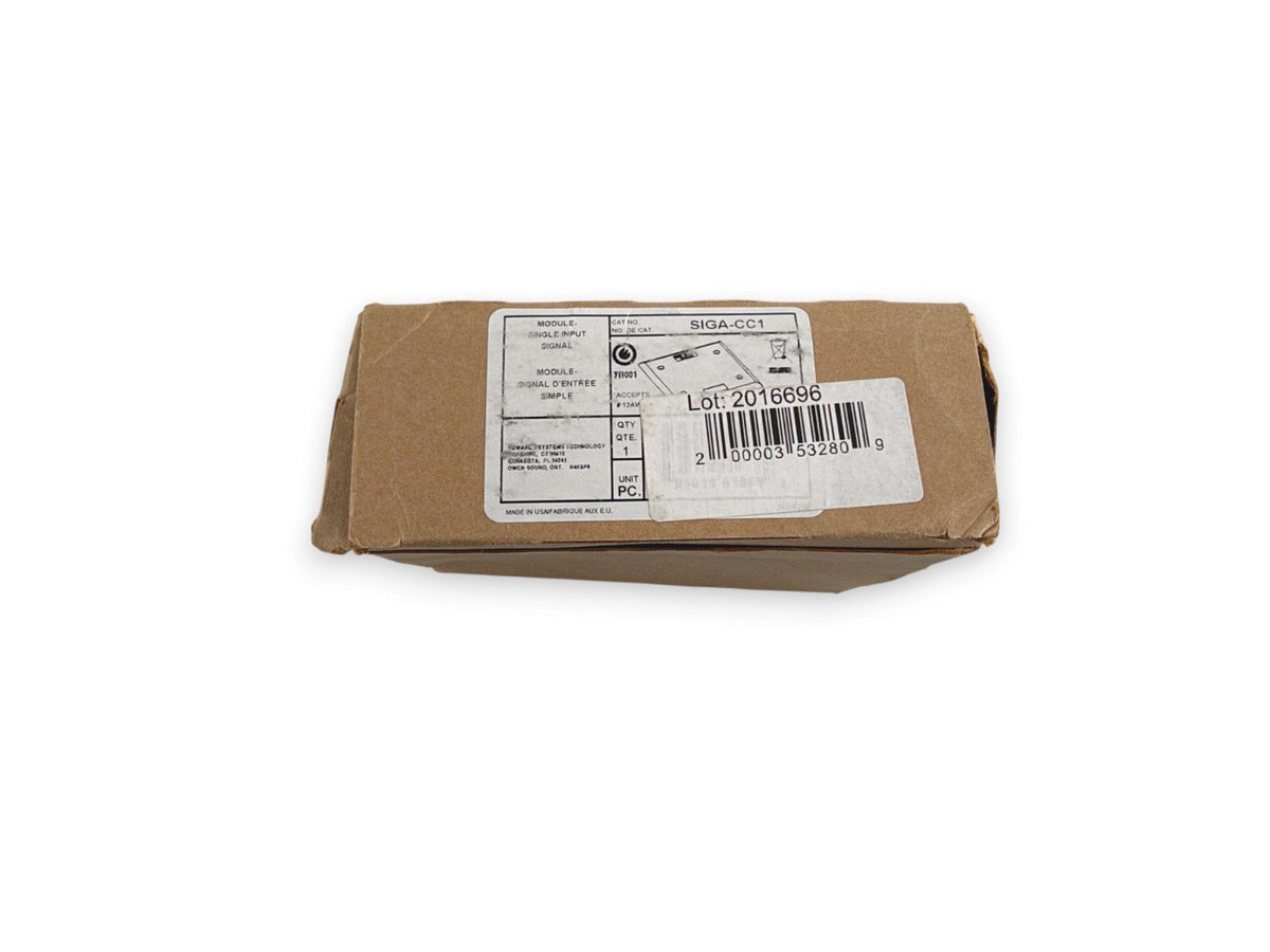 EST Edwards SIGA-CC1 Fire Alarm Single Input Signal Module (NEW IN BOX)