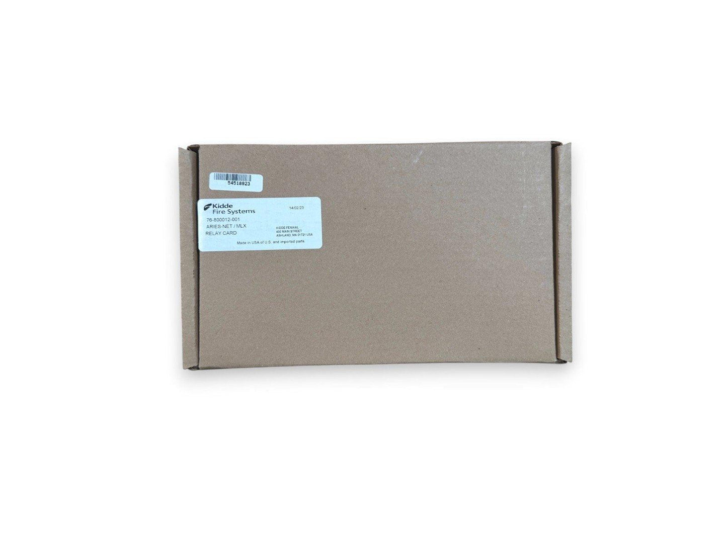 Kidde Fire Systems ARIES-NET/MLX Relay Card in original packaging, fire alarm equipment