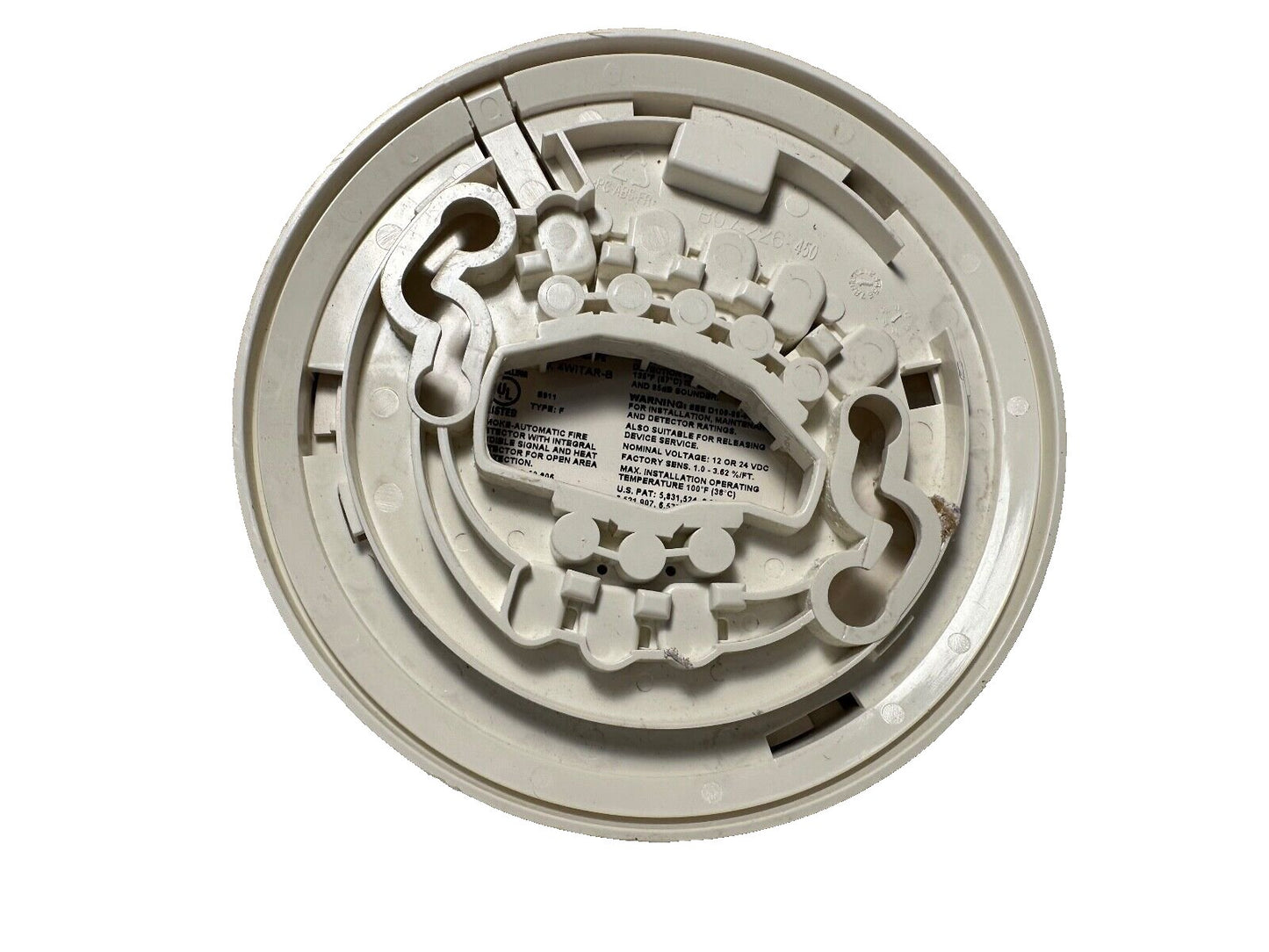 System Sensor 4WITAR-B Fire Alarm Smoke Detector Isolated Thermal Form C Relay