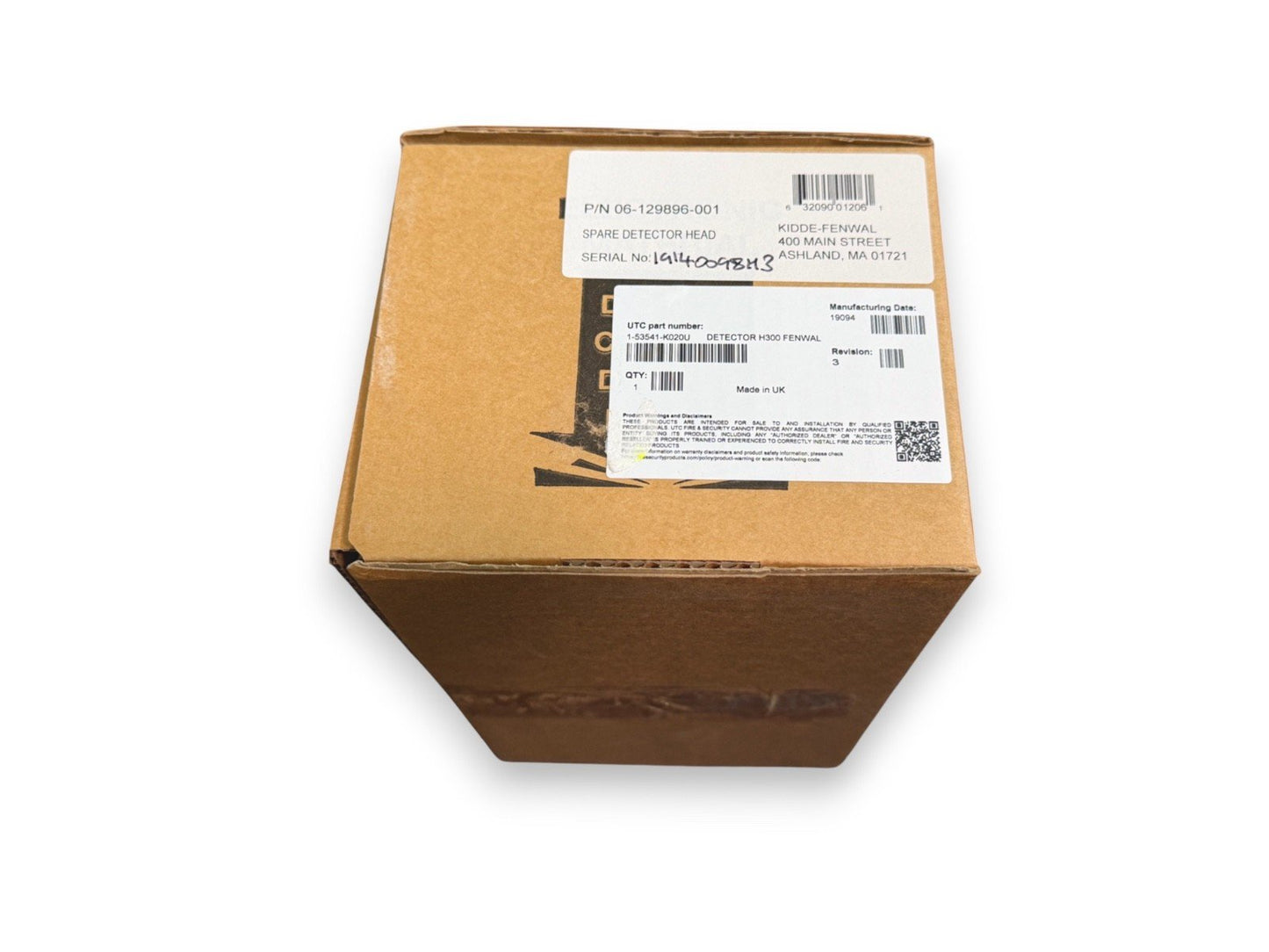 Kidde-Fenwal 06-129896-001 Spare Detector Head (NEW IN BOX)