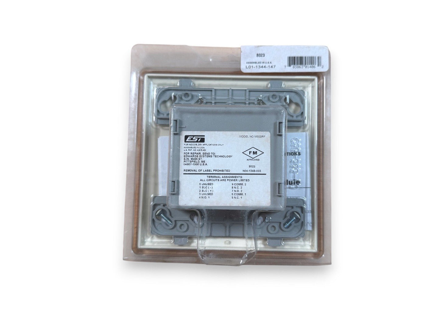 EST Edwards M500RF Fire Alarm Addressable Relay Control Module (NEW IN BOX)