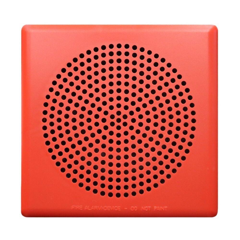 Eaton Wheelock E50H-R Fire Alarm Speaker Wall Red (NEW IN BOX)