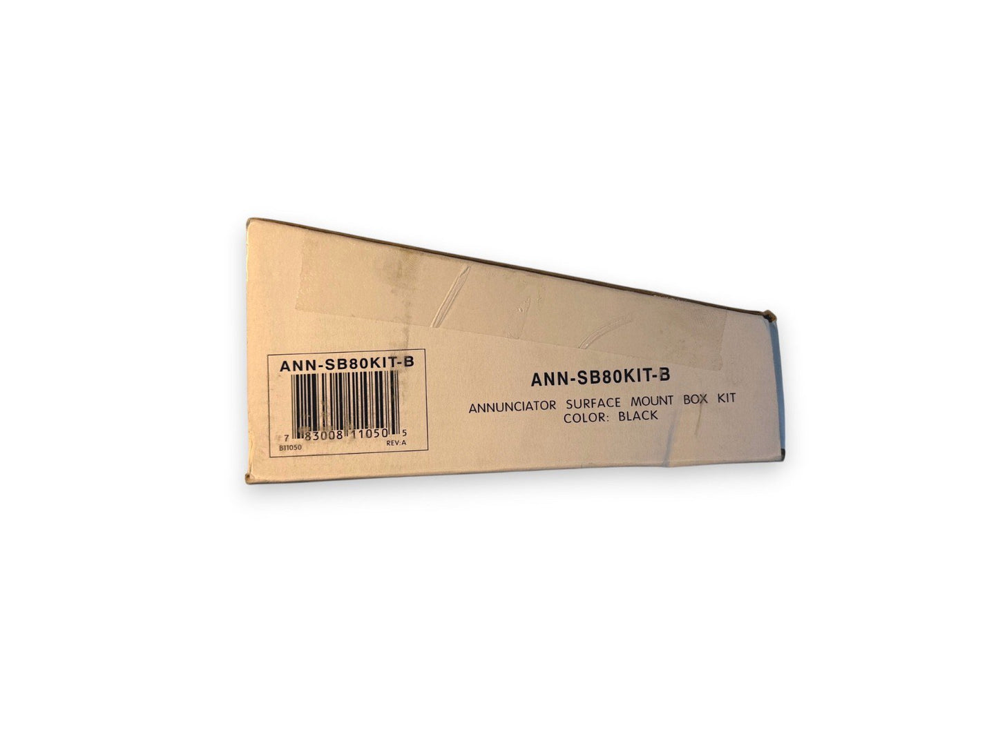 NOTIFIER ANN-SB80KIT-B Annunciator Surface Mount Box Kit Black (NEW IN BOX)