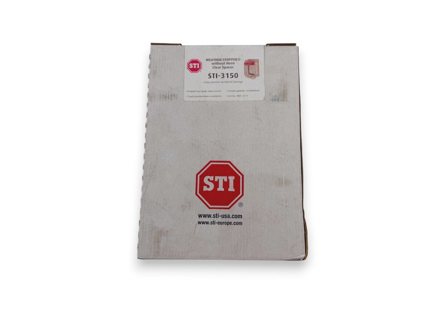 STI STI-3150 Weather STOPPER without Horn Clear Spacer (NEW IN BOX)