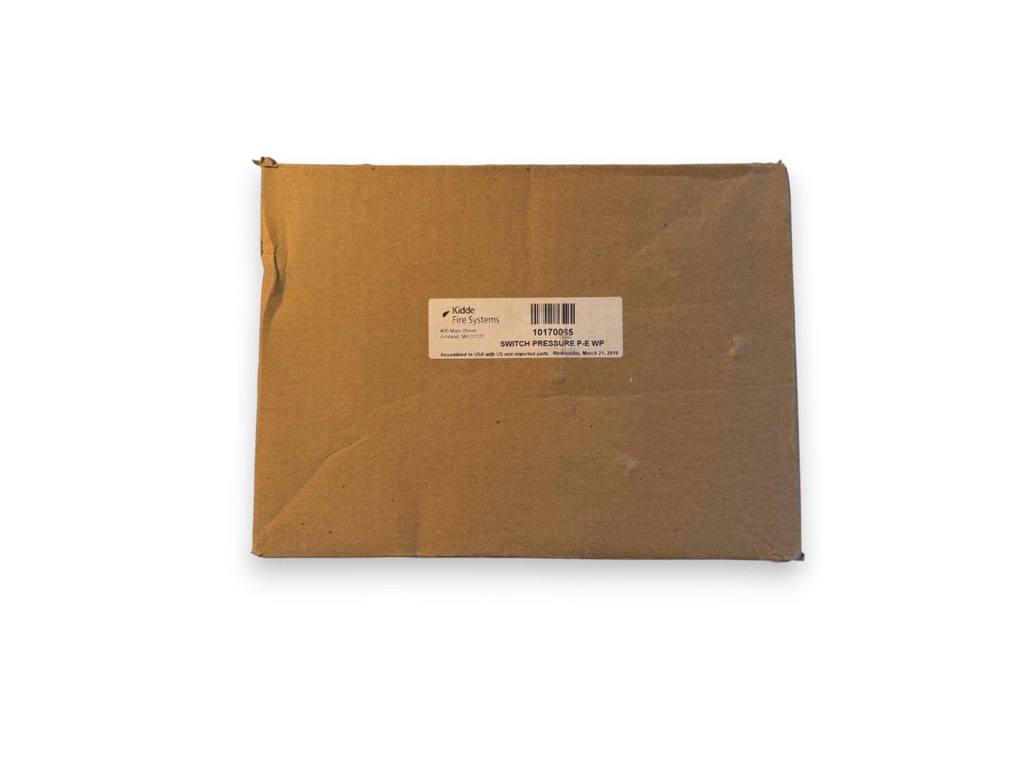 Kidde-Fenwal 10170065 Switch Pressure P-E WP (NEW IN BOX)
