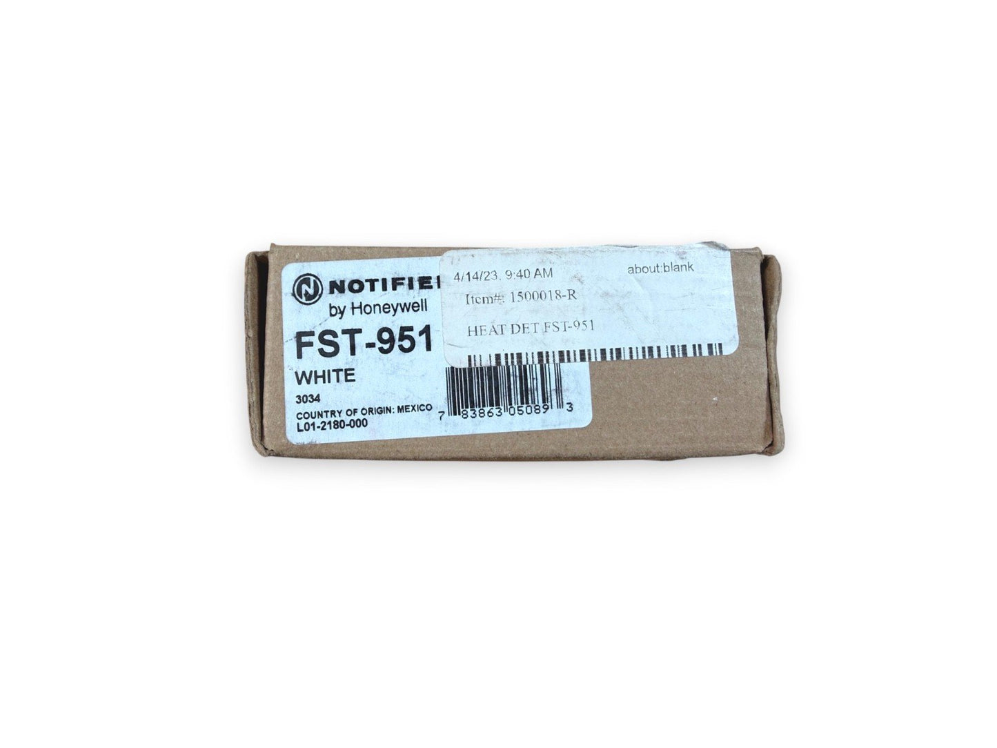 NOTIFIER FST-951 Fire Alarm Heat Detector (NEW IN BOX)