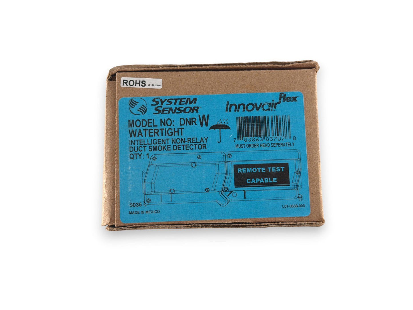 System Sensor DNRW Watertight Duct Smoke Detector (NEW IN BOX)