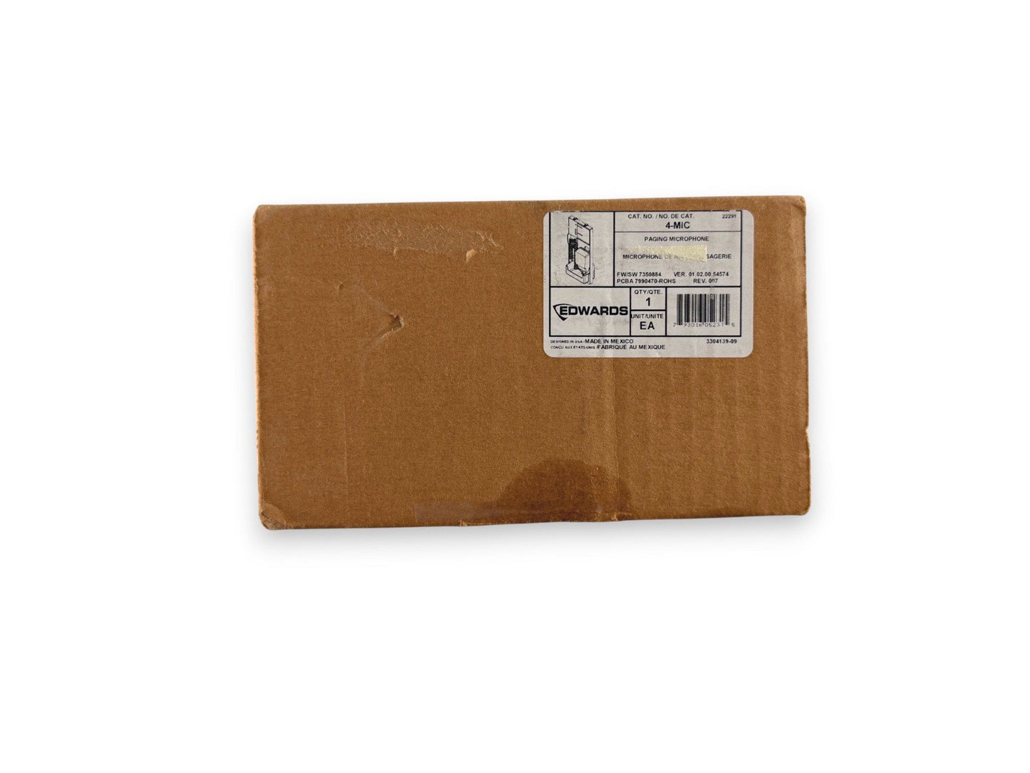 EST Edwards 4-MIC Fire Alarm Paging Microphone (NEW IN BOX)