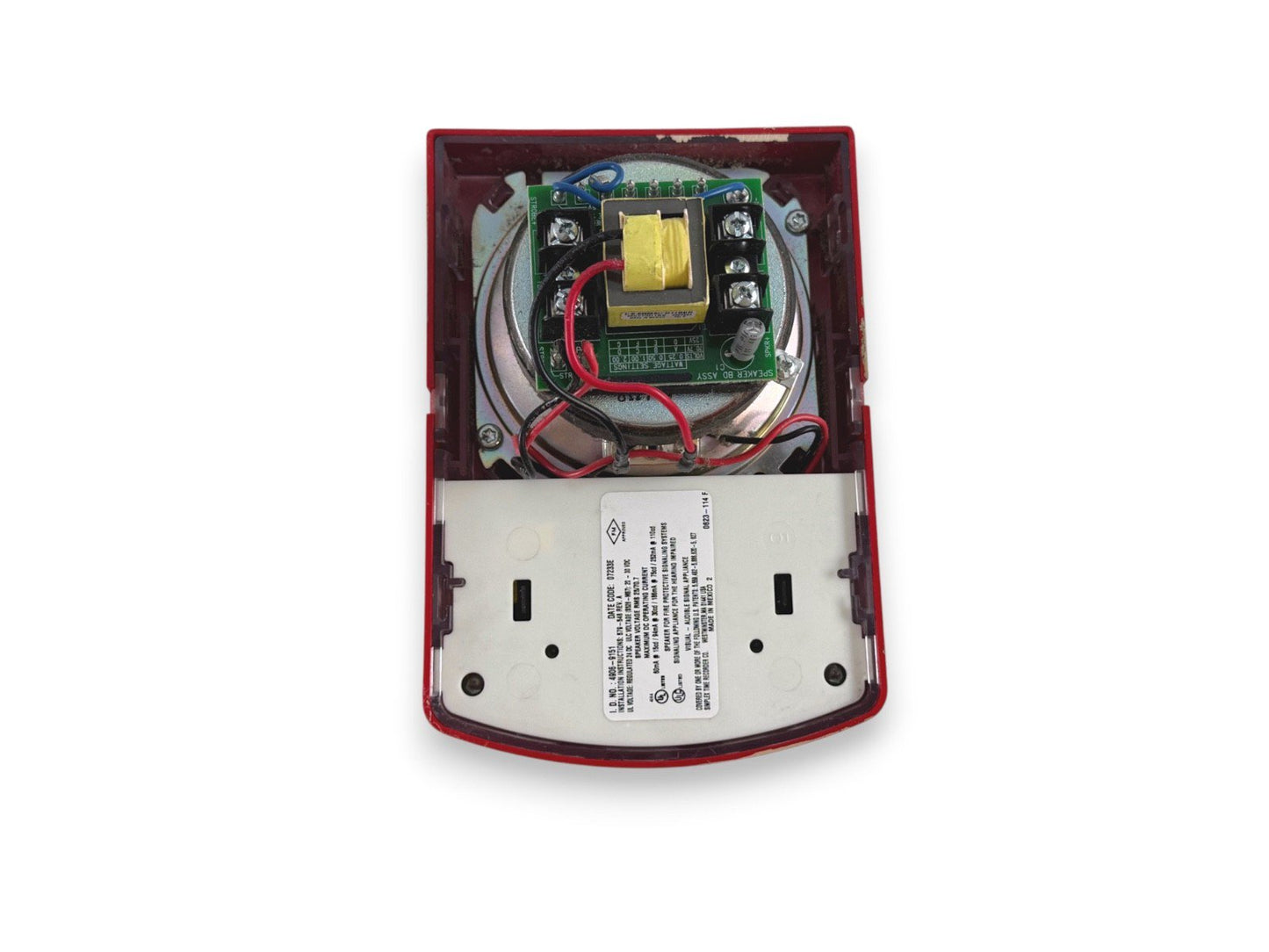 Simplex 4906-9151 Fire Alarm Speaker Strobe Wall Red (SmartSync)
