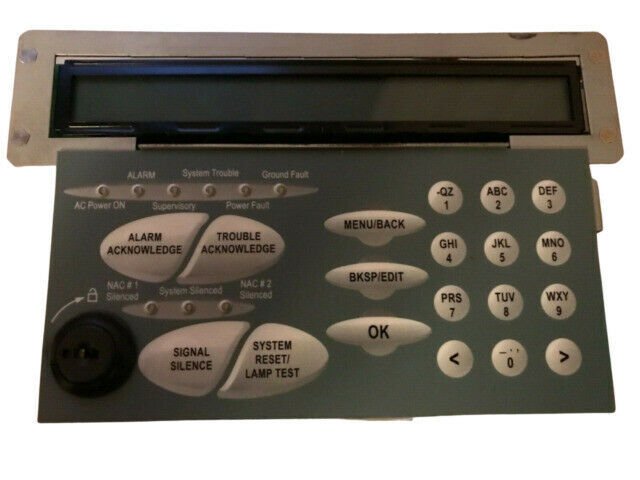 Gamewell-FCI 7100 Fire Alarm Panel Main Board + Transformer w/ Master Pass