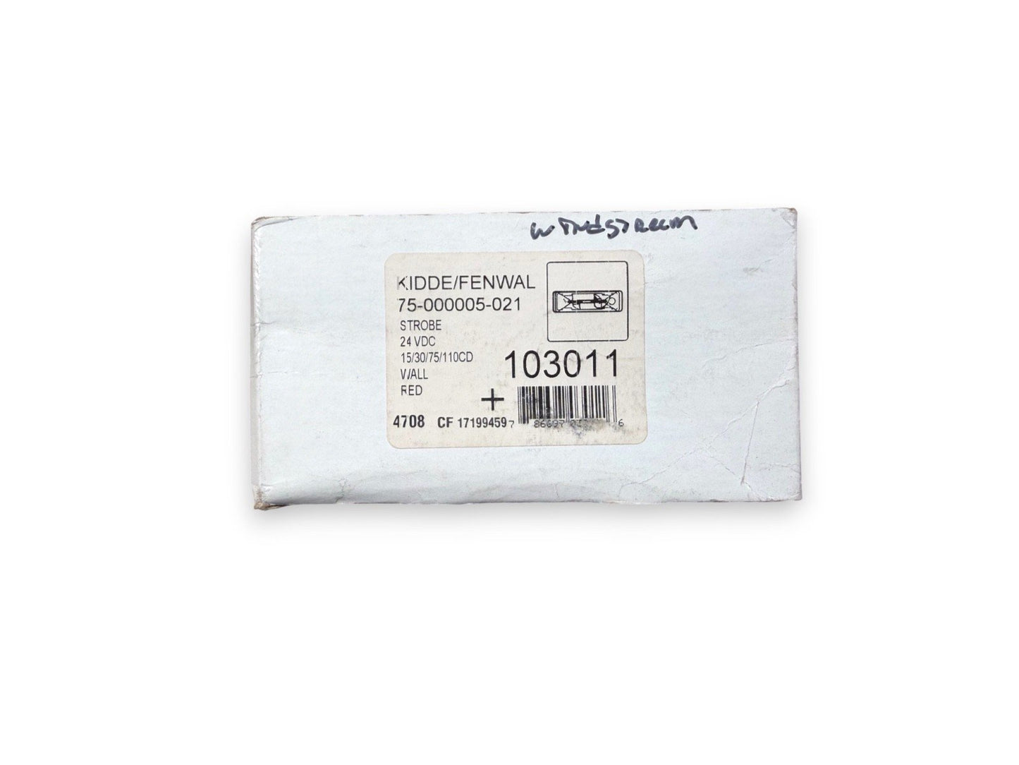 Kidde-Fenwal 75-000005-021 Fire Alarm Strobe Wall Red (NEW IN BOX)