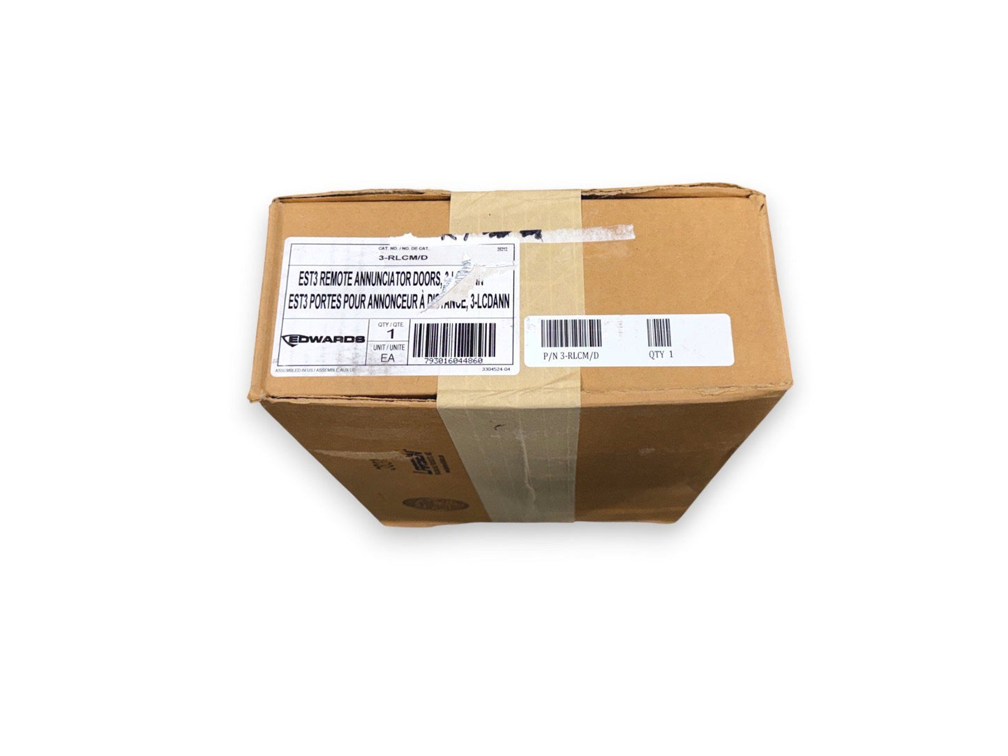 EST Edwards 3-RLCDM/D Control Panel Outer Door Assembly (NEW IN BOX)