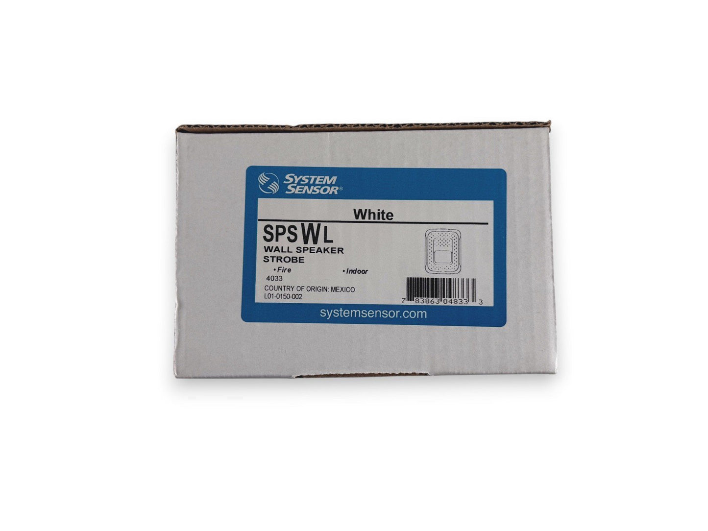 System Sensor SPSWL Fire Alarm Speaker Strobe Wall White (NEW IN BOX)