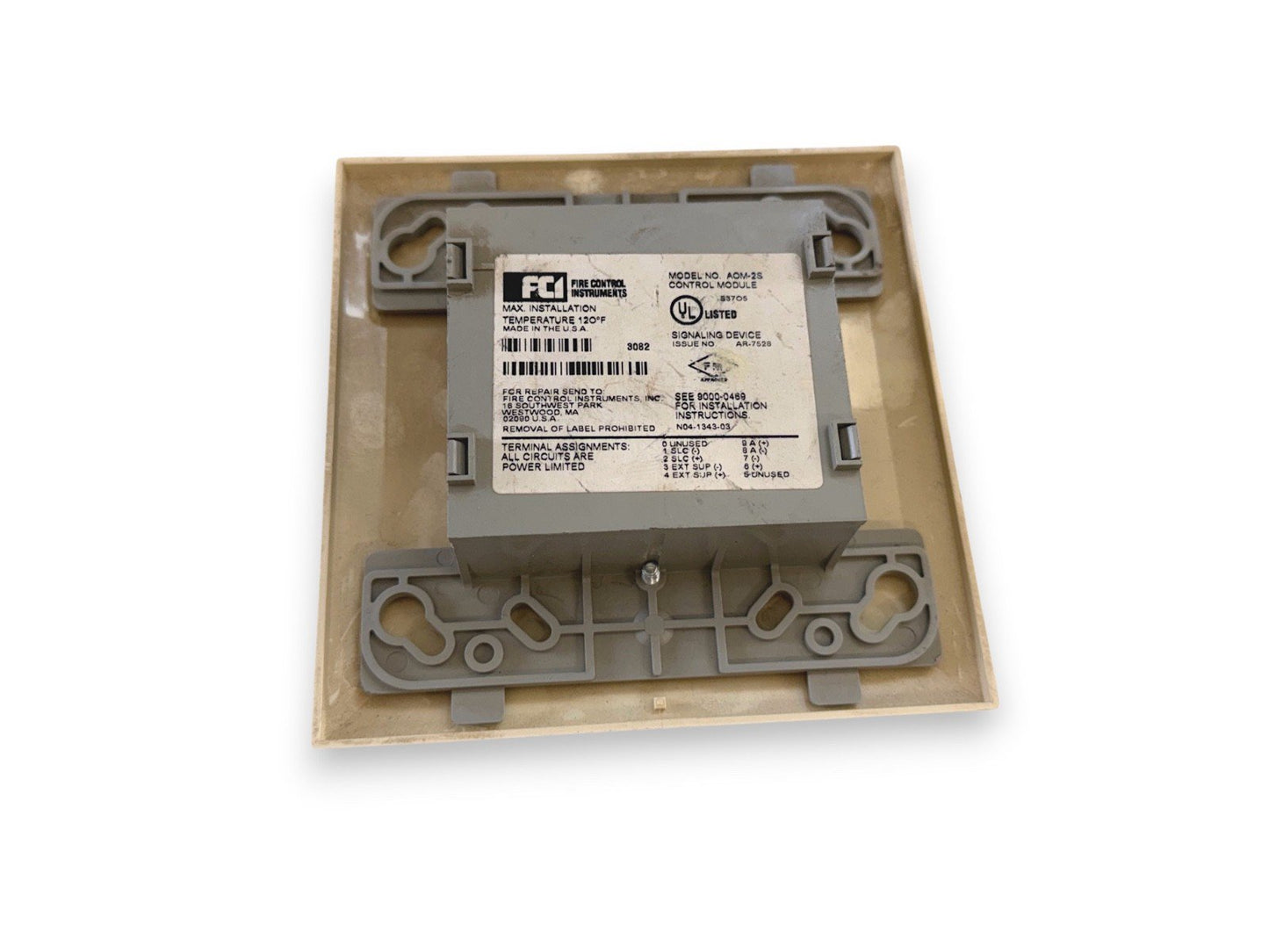 Gamewell-FCI AOM-2S Fire Alarm Control Module