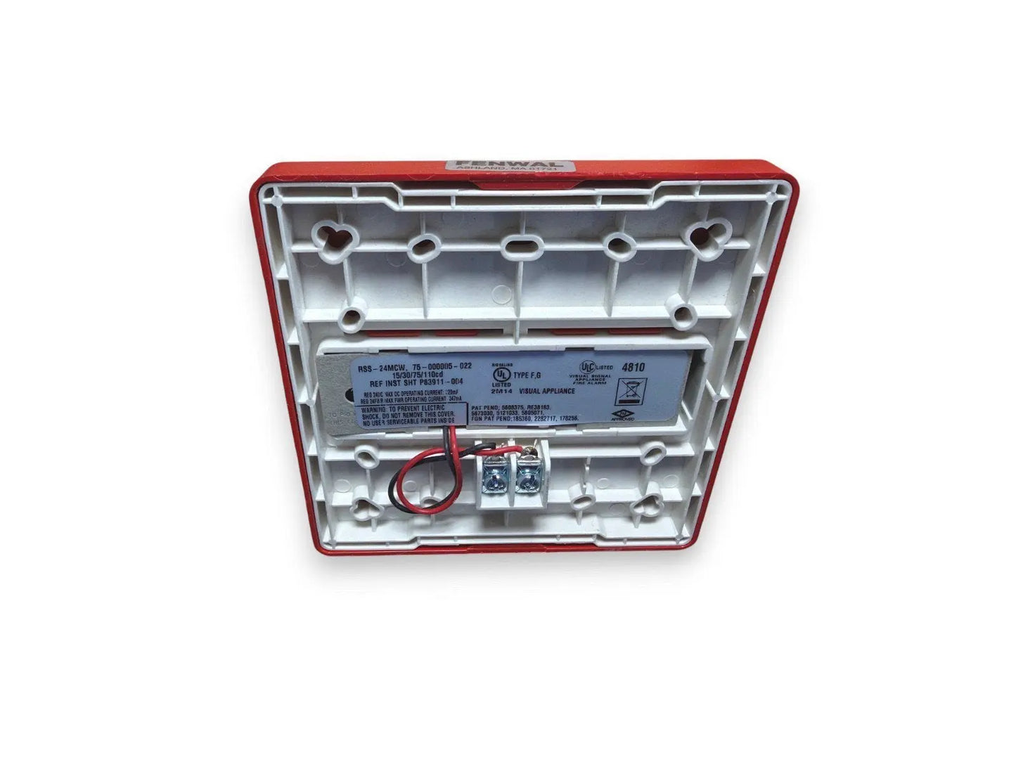 Eaton Wheelock RSS-24MCW Agent Strobe Kidde-Fenwal Wheelock