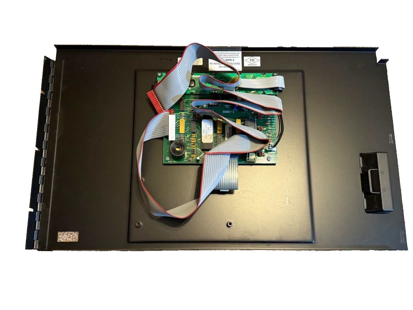 Siemens MKB-4 + ANN-1 315-093575 Fire Alarm Control Panel Annunciator Display