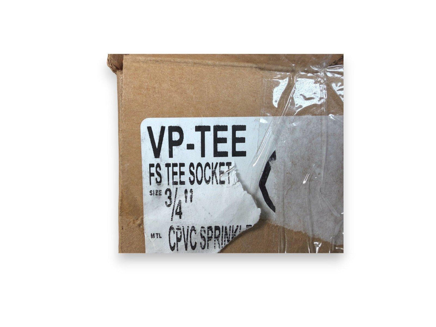 VP-TEE 3/4 inch CPVC sprinkler tee socket for fire alarm systems