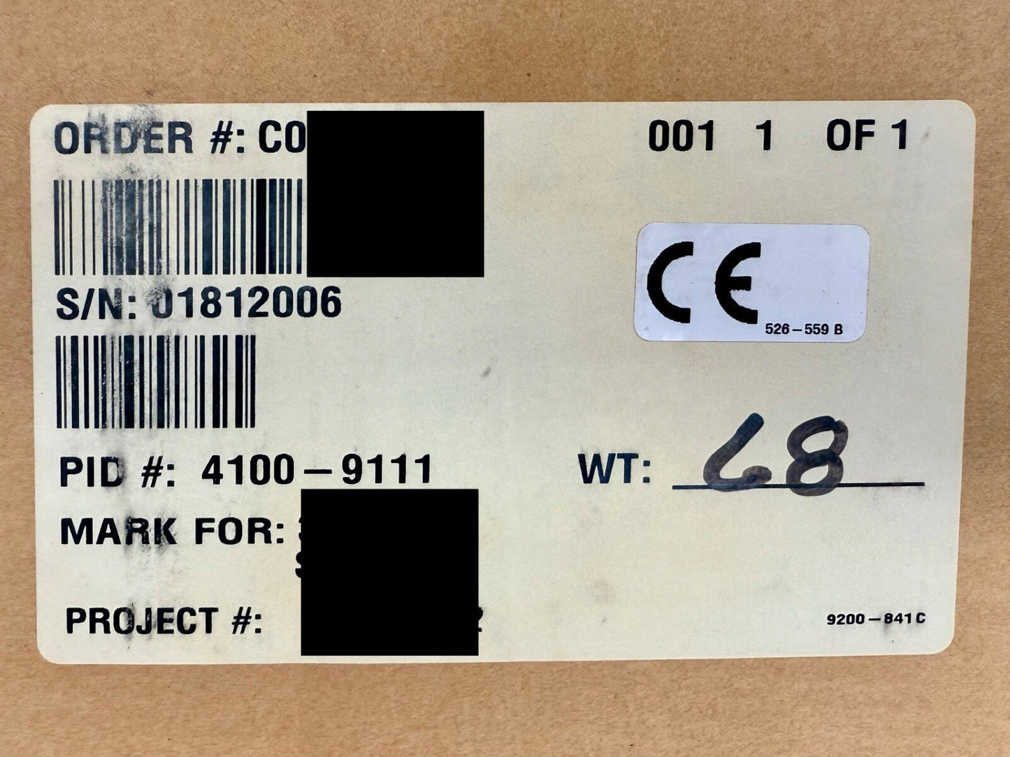 Simplex 4100-9111 4100U 4100ES Fire Alarm Control Panel (NEW IN BOX)